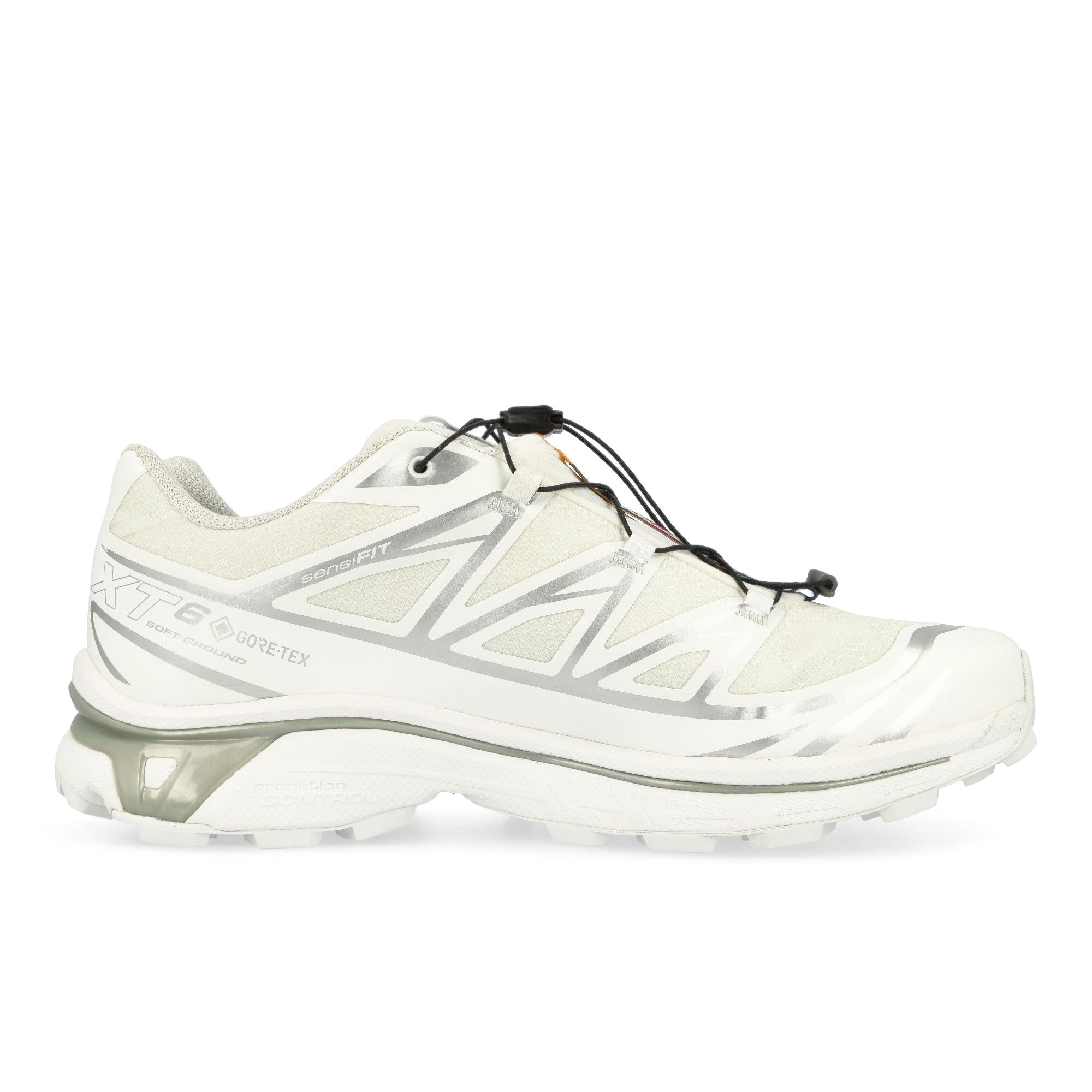 Salomon XT-6 GTX White / White / Footwear Silver Low Top Sneakers Silhouette | Overkill