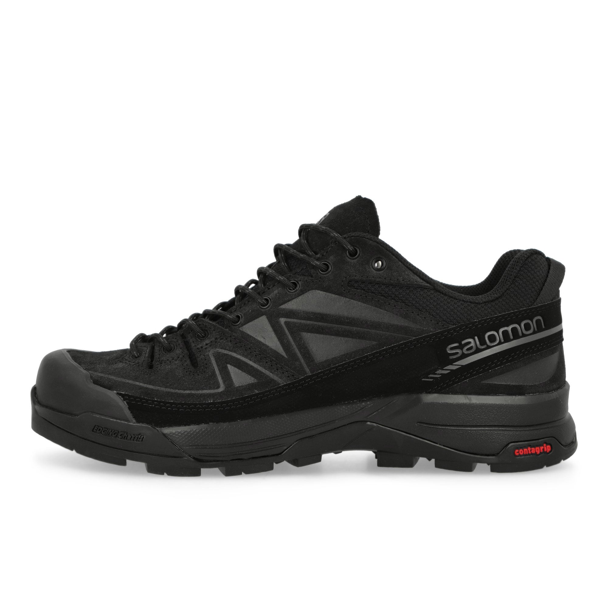 Salomon X-ALP LTR Black / Black / Asphalt Low Top Sneakers 475963 | Overkill
