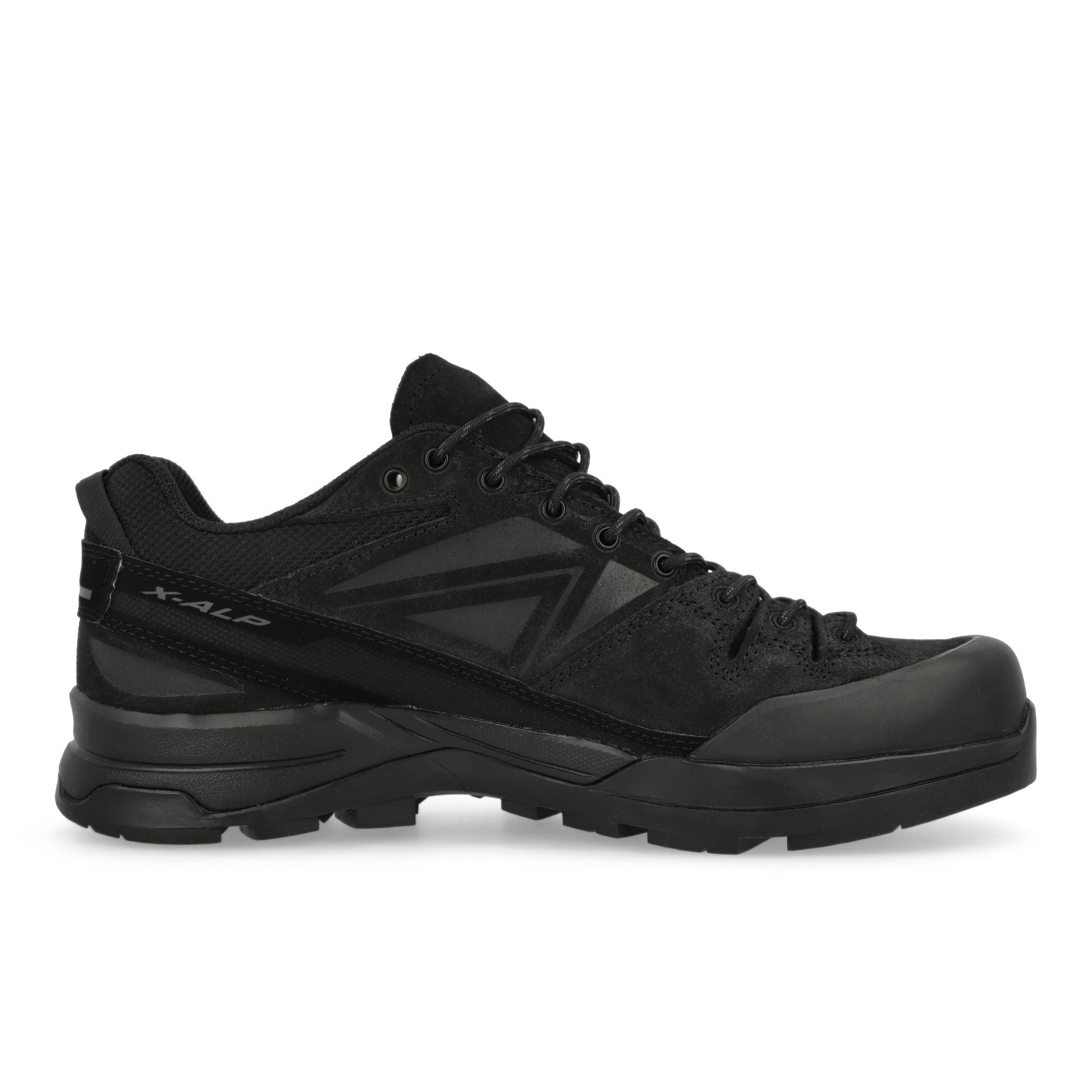 Salomon X-ALP LTR Black / Black / Asphalt Low Top Sneakers Silhouette | Overkill