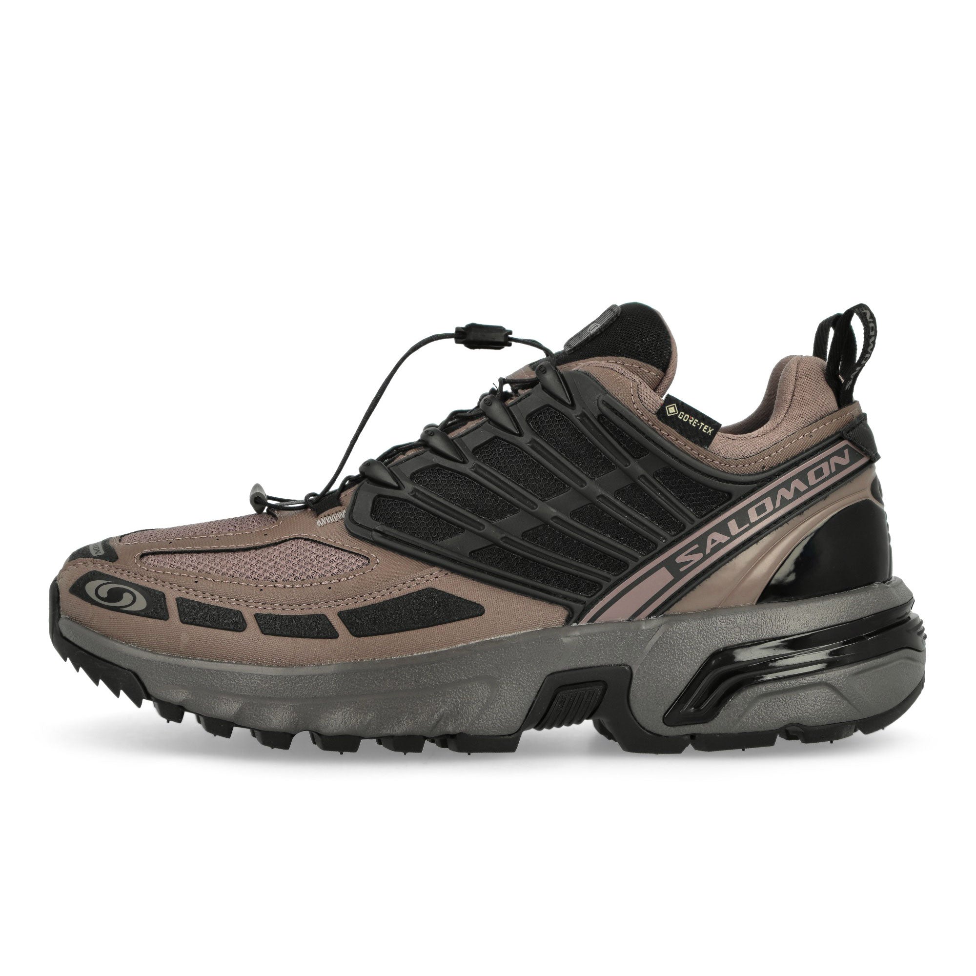 Salomon ACS Pro GTX Safari / Safari / Black Low Top Sneakers 475997 | Overkill