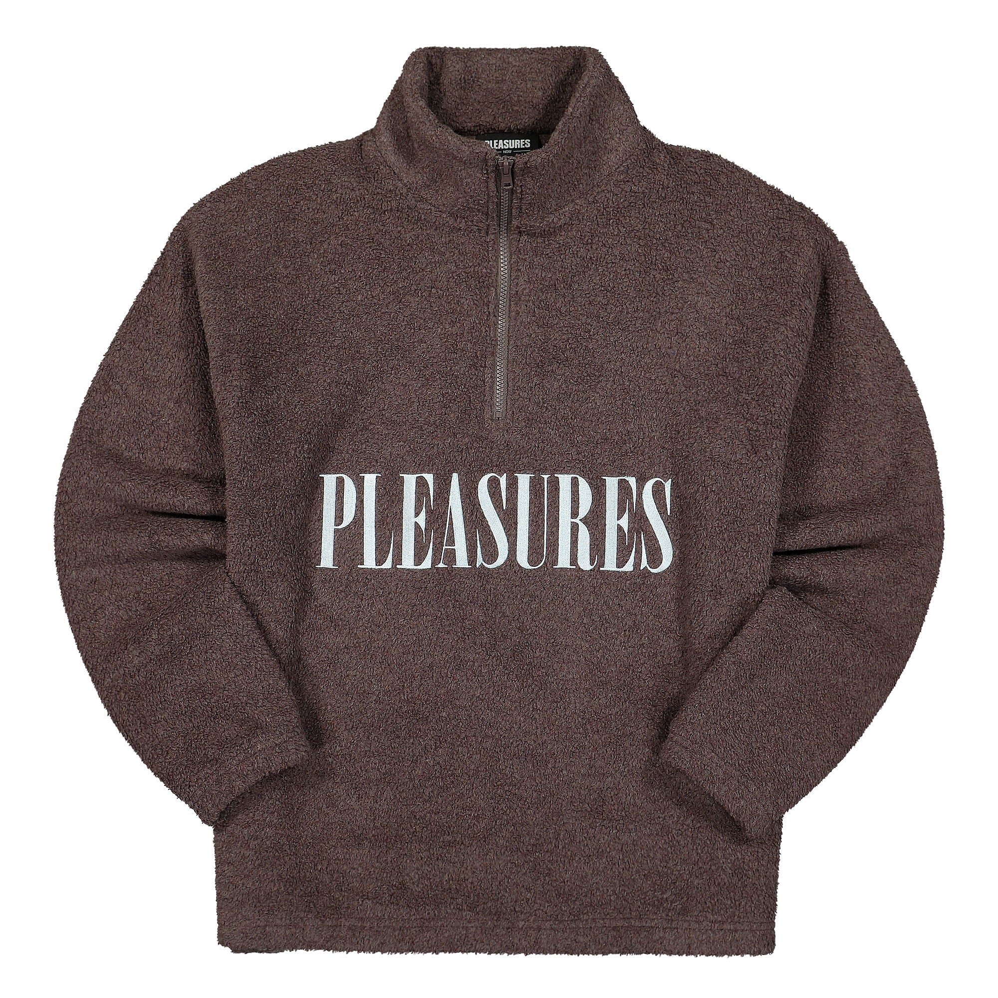 Pleasures Searching Quarter Zip Purple Sweatshirts P21W031 | Overkill