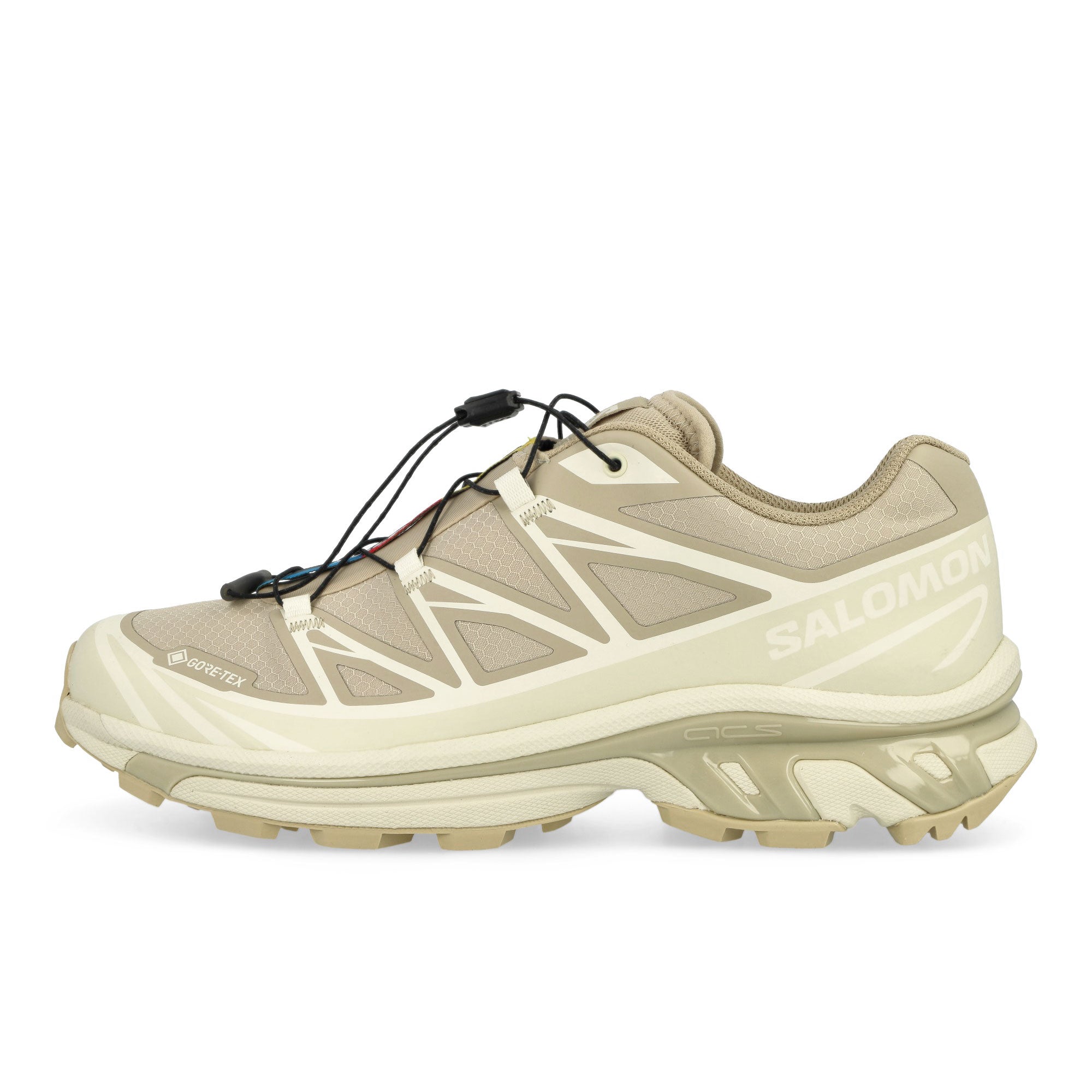 Salomon XT-6 GTX Oxford Tan / Almond Milk / Safari Low Top Sneakers 477324 | Overkill