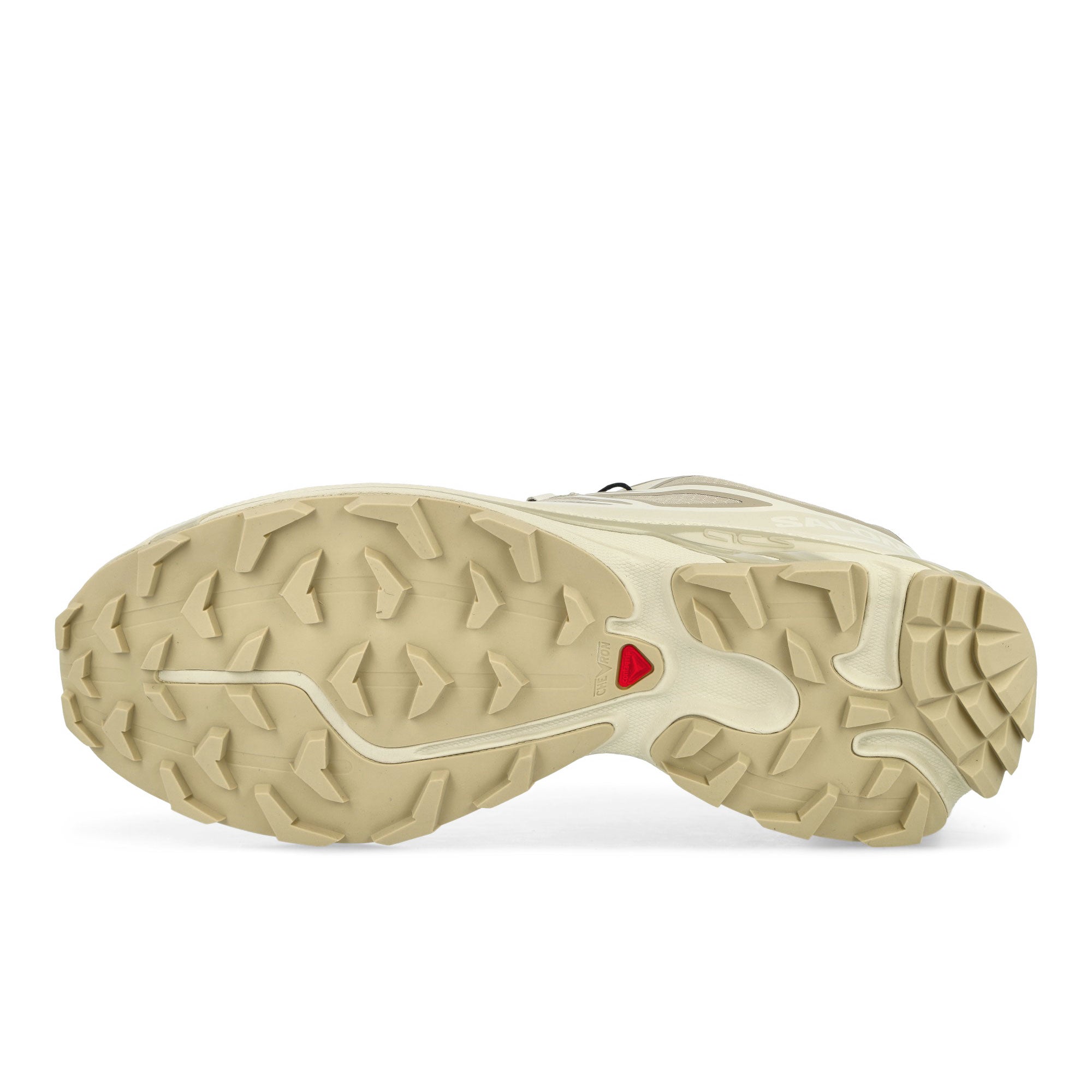 Salomon XT-6 GTX Oxford Tan / Almond Milk / Safari Low Top Sneakers Detail View 1 | Overkill