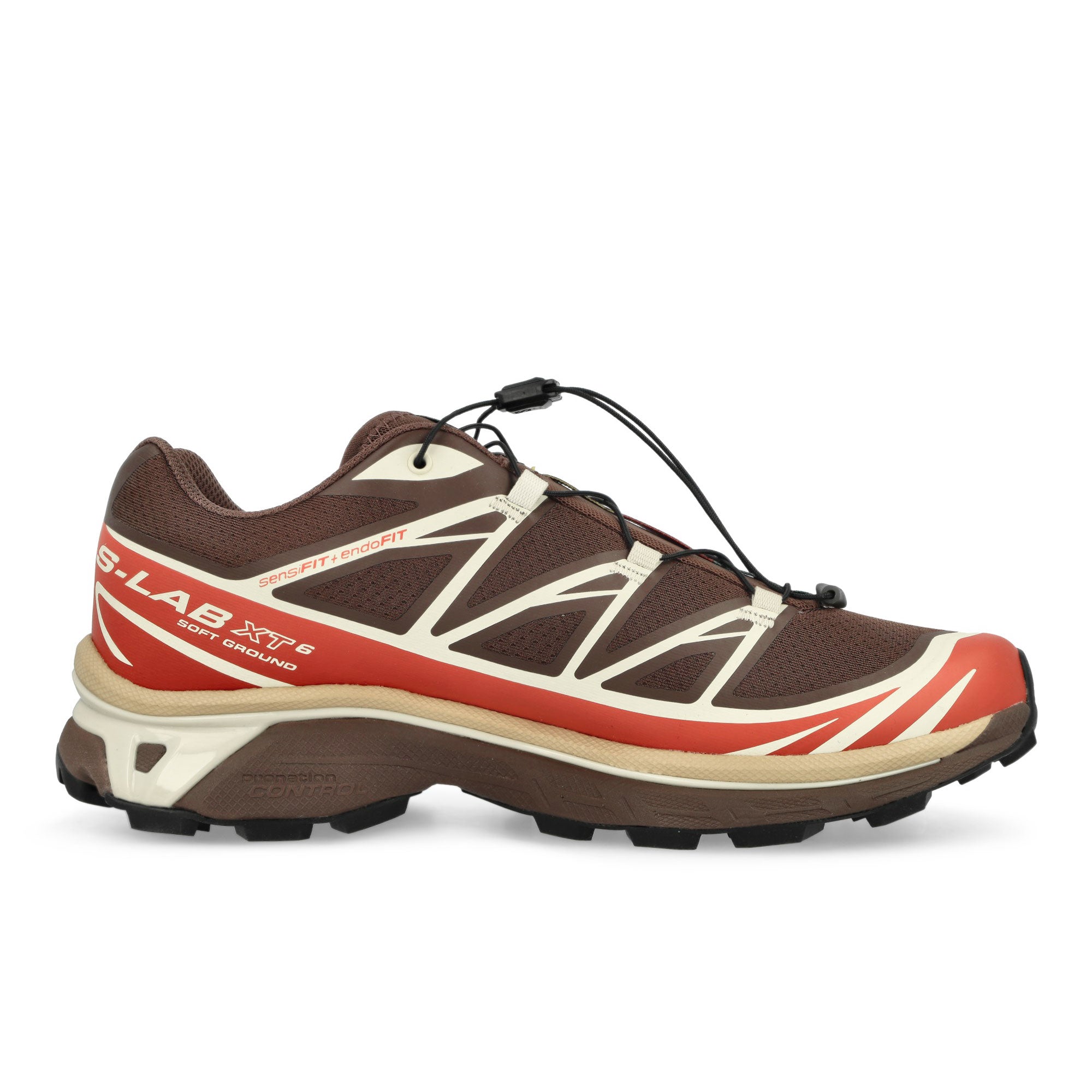 Salomon XT-6 Roasted Clay / Burnt Ochre / Almond Milk Low Top Sneakers Silhouette | Overkill
