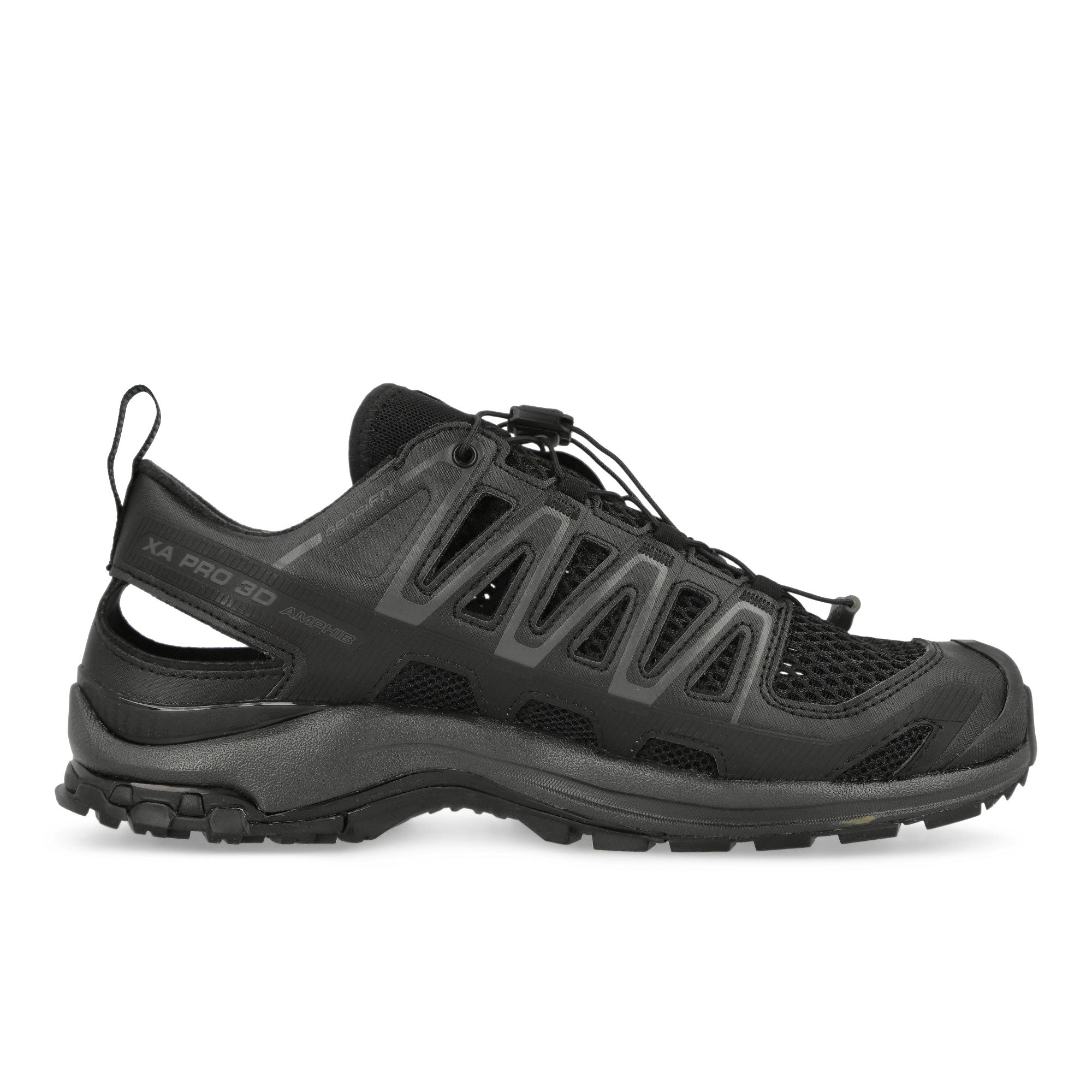 Salomon XA Pro 3D Amphib Black / Black / Black Low Top Sneakers Silhouette | Overkill