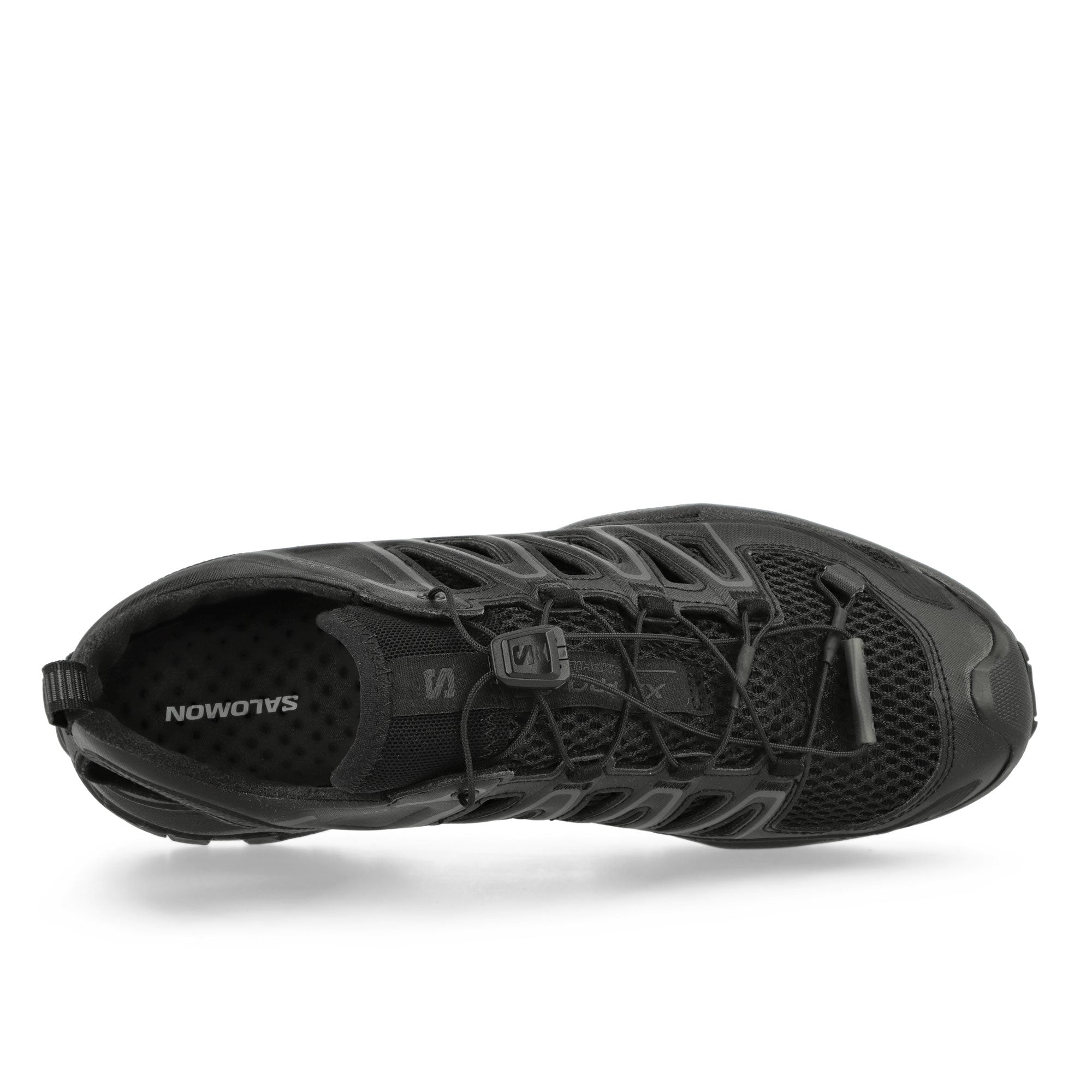 Salomon XA Pro 3D Amphib Black / Black / Black Low Top Sneakers Detailfoto | Overkill