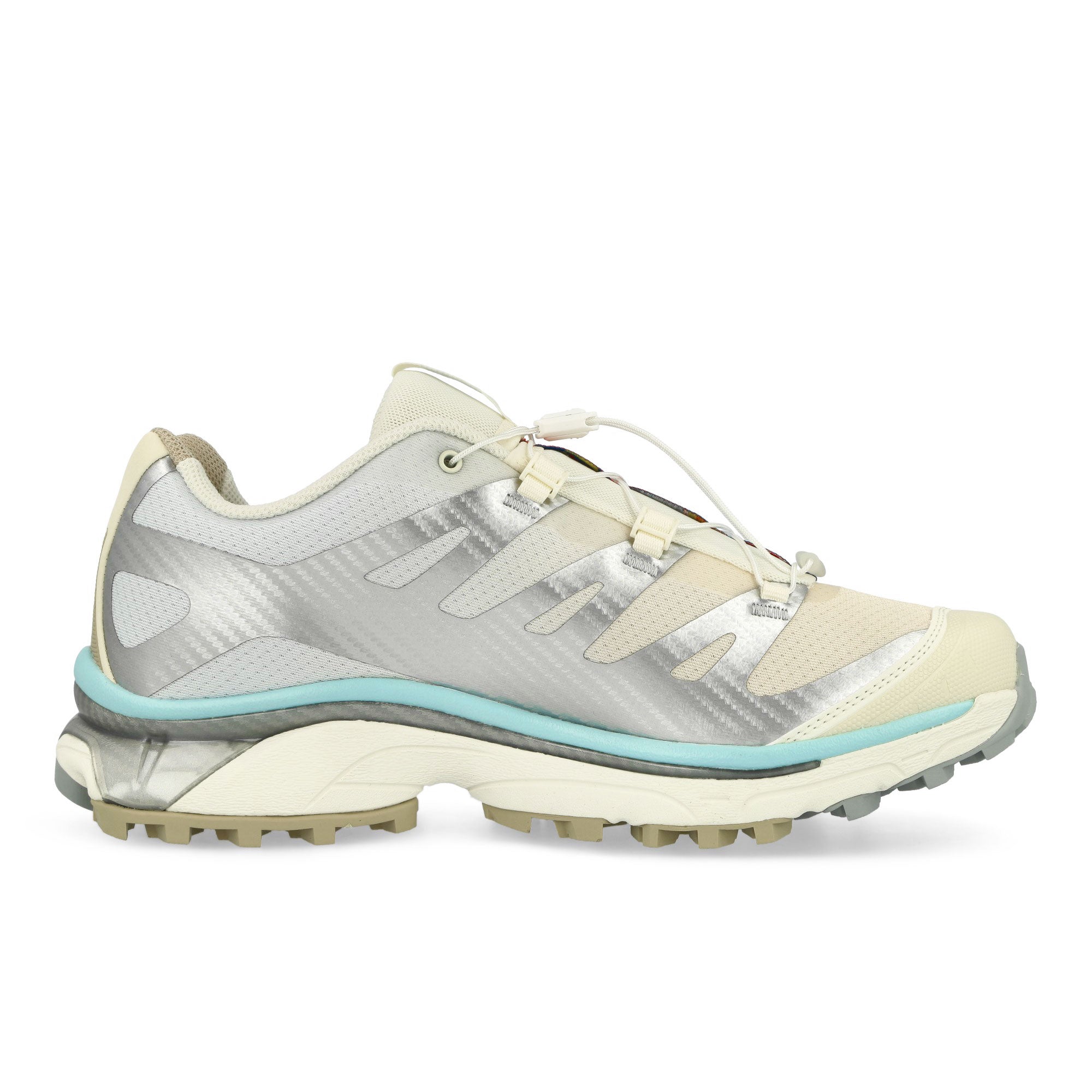 Salomon XT-4 OG Vanilla Ice / Ballad Blue / Tender Peach Low Top Sneakers Silhouette | Overkill