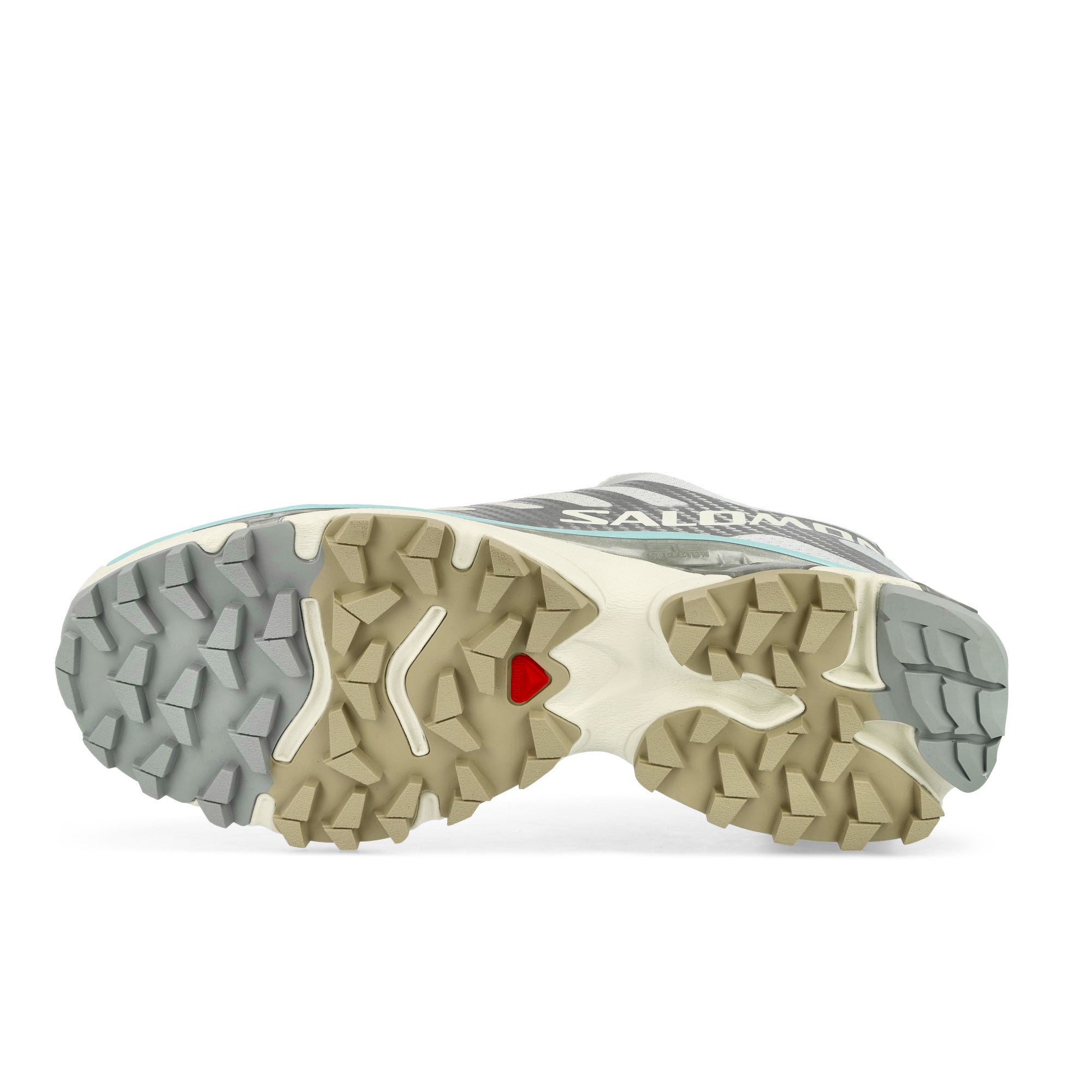 Salomon XT-4 OG Vanilla Ice / Ballad Blue / Tender Peach Low Top Sneakers Detail View 1 | Overkill