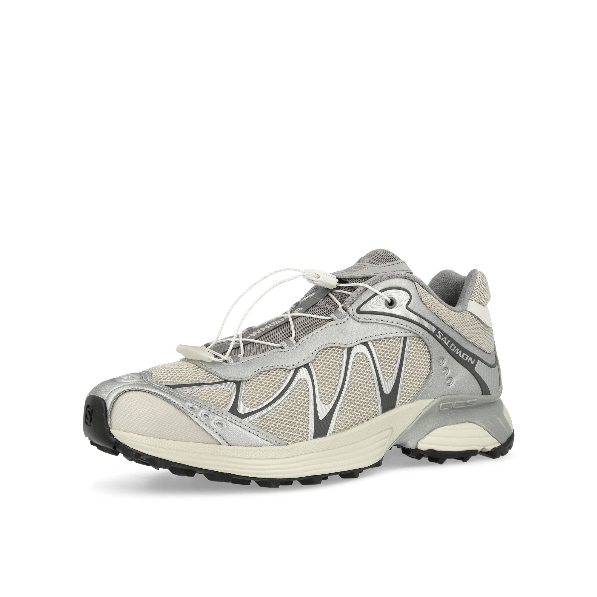 Salomon XT-Whisper Footwear Silver / Lunar Rock / Silver Cloud Low Top Sneakers Close Up | Overkill