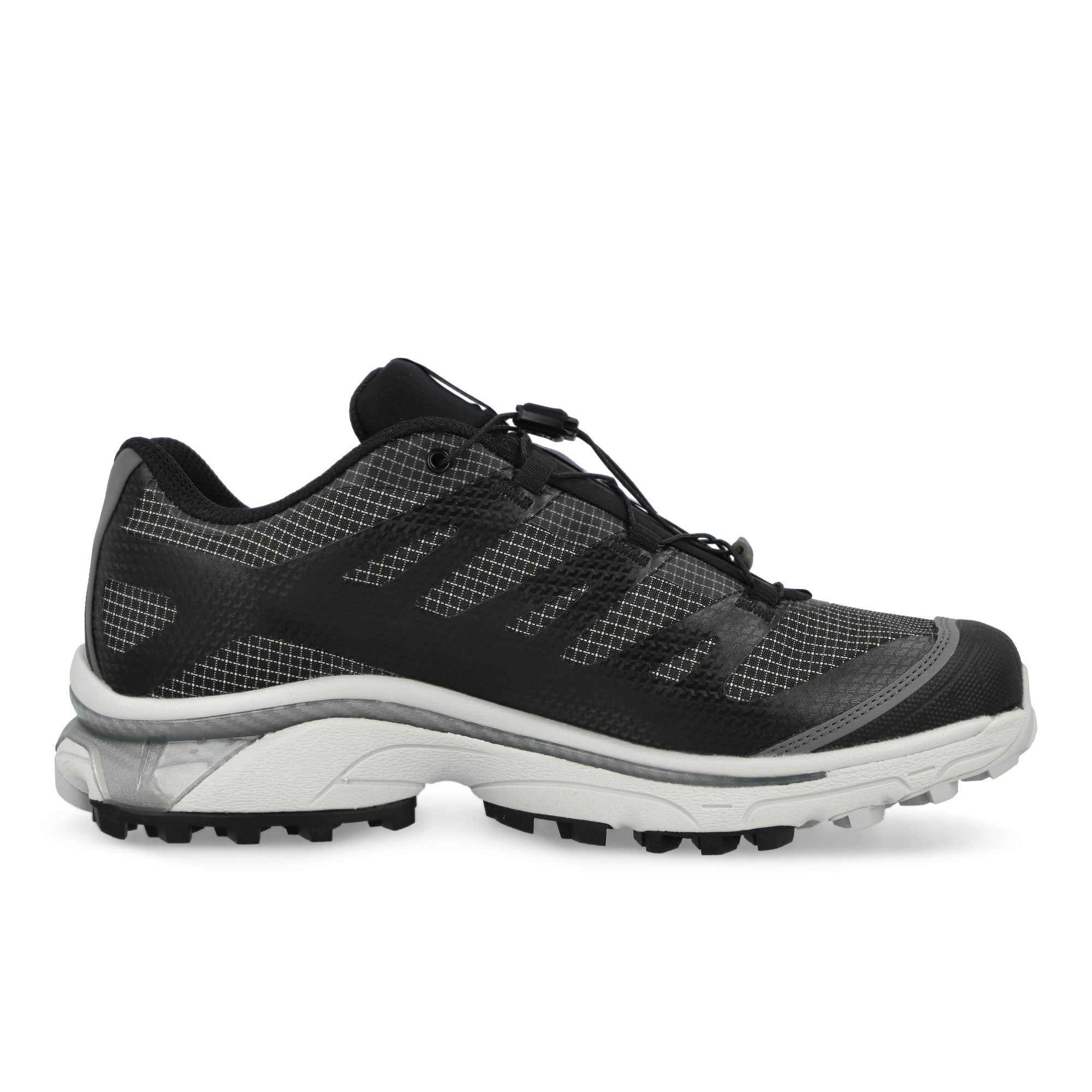 Salomon XT-4 OG GTX Black / Black / Lunar Rock Low Top Sneakers 479534 Silhouette | Overkill