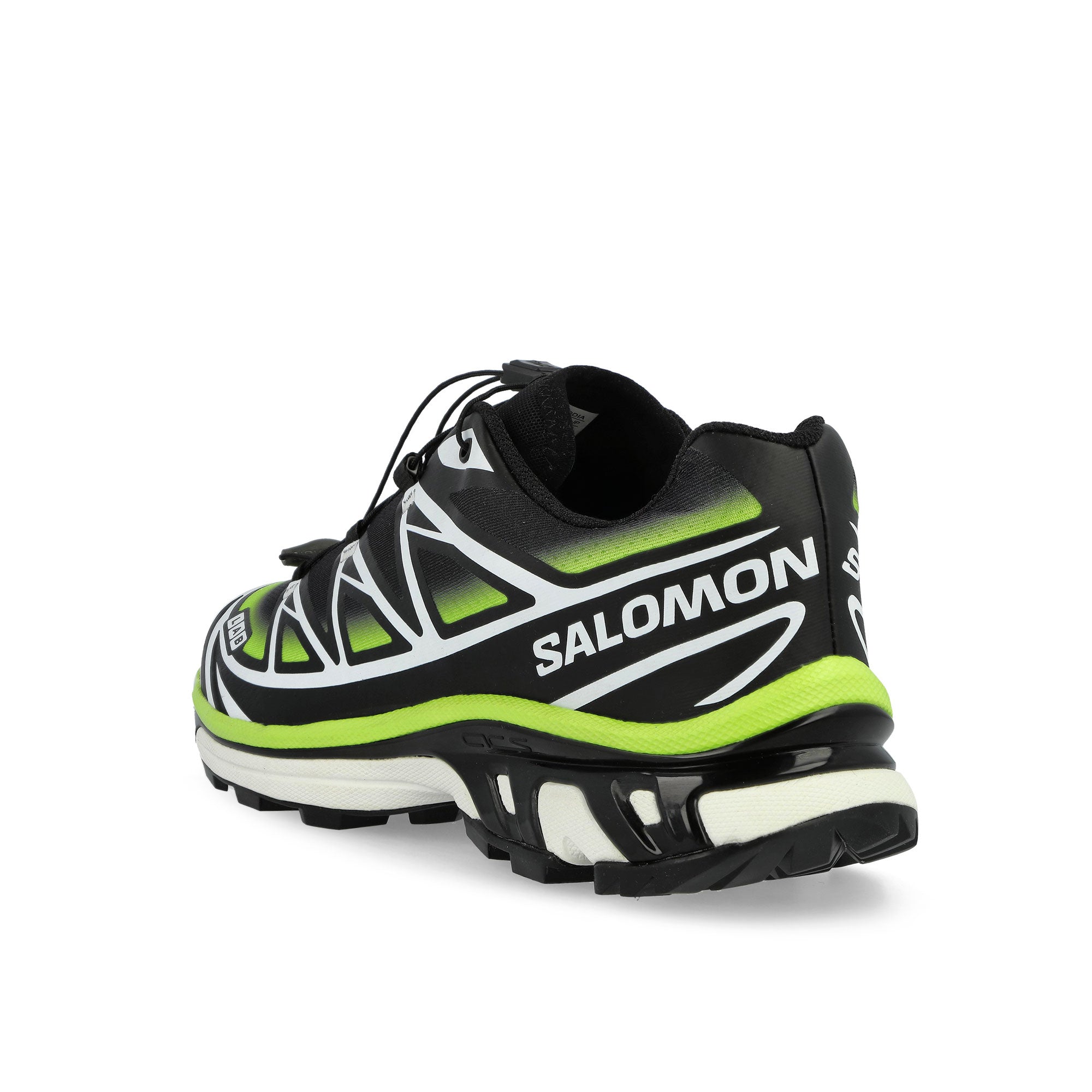 Salomon XT-6 Skyline Black / Maritime Blue / Sharp Green Low Top Sneakers 479774 Material | Overkill