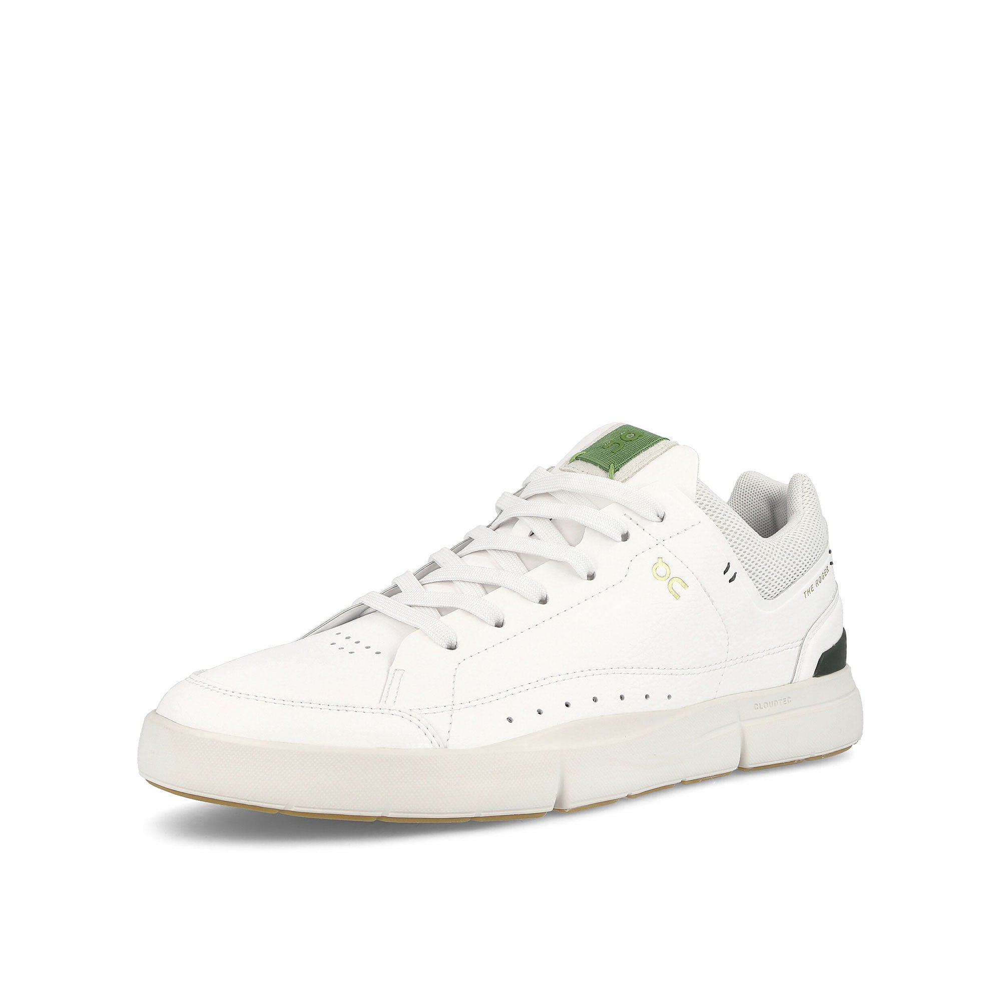On The Roger Centre Court White Sneakers Close Up | Overkill