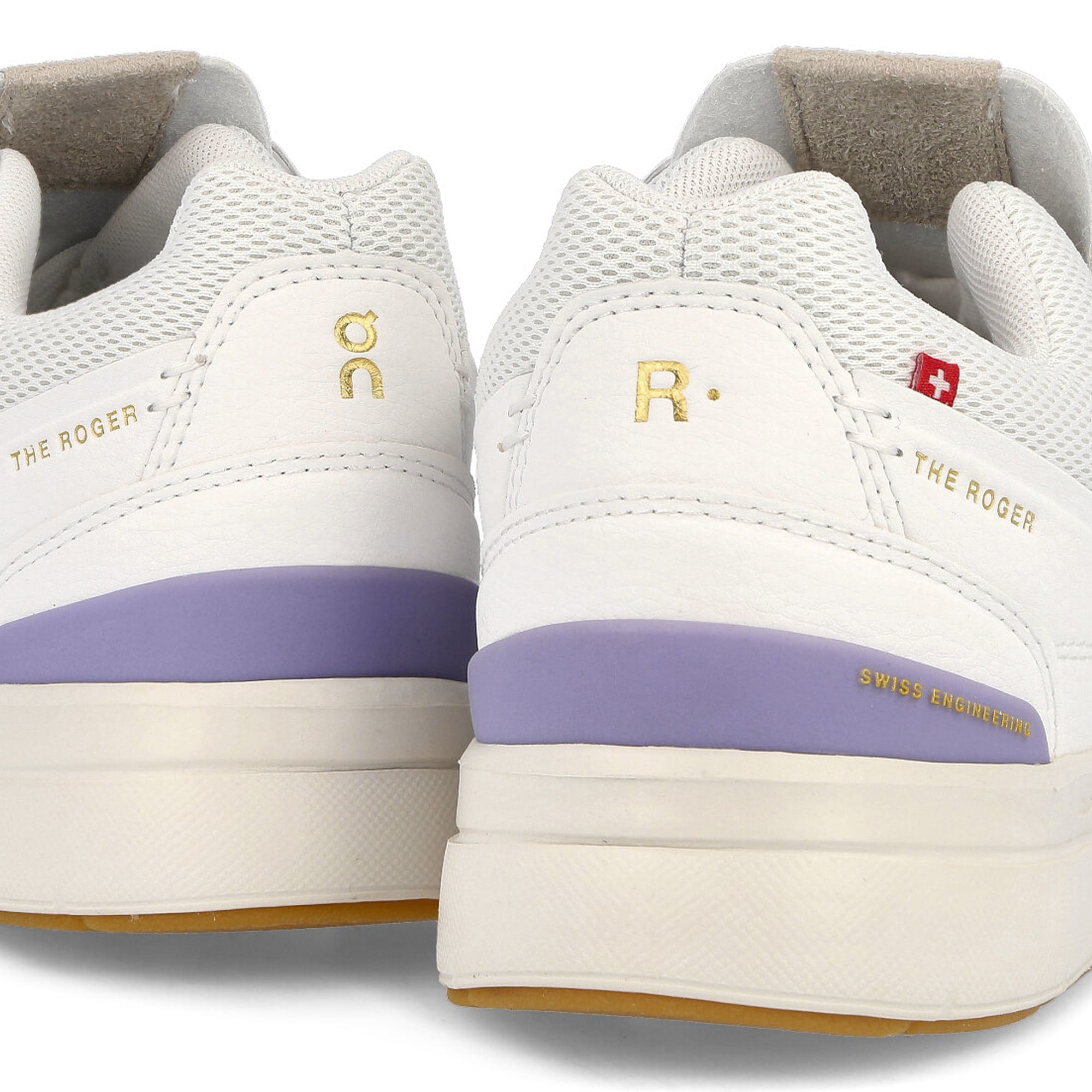 On The Roger Centre Court White / Lavender Sneakers Detailfoto | Overkill