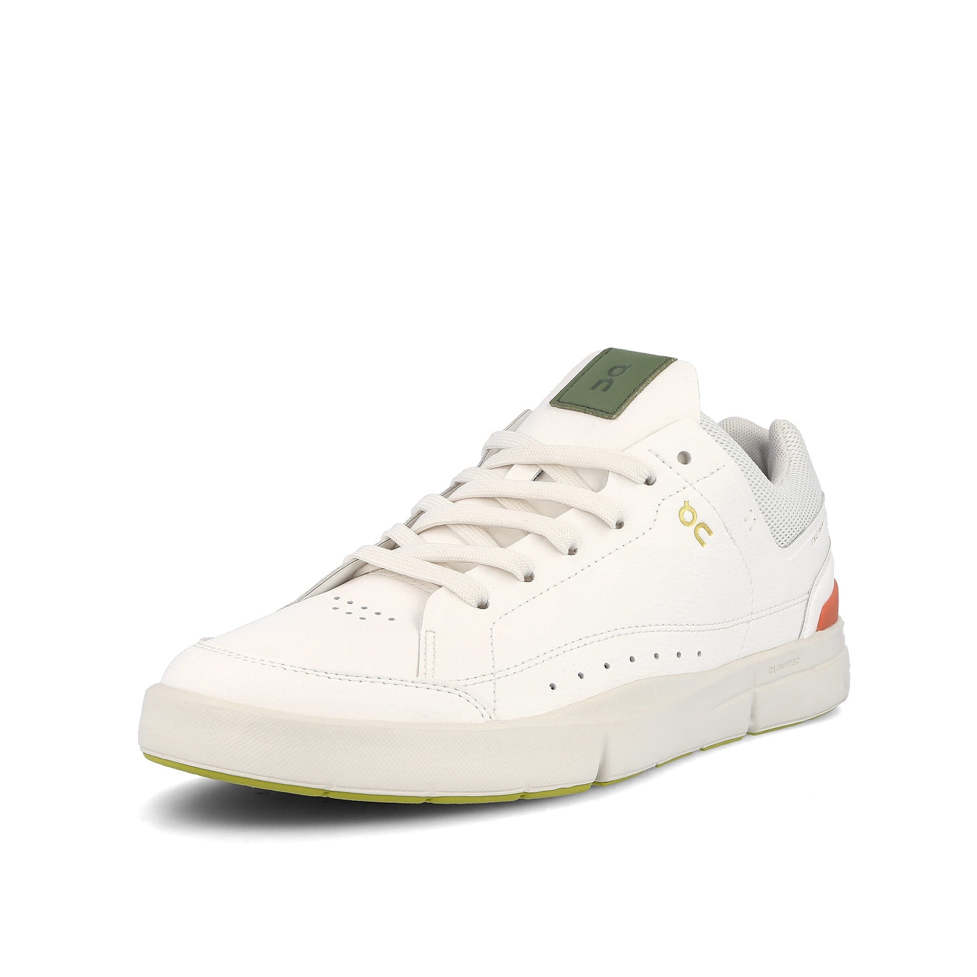 On the roger centre court White / Coral Sneakers Close Up | Overkill