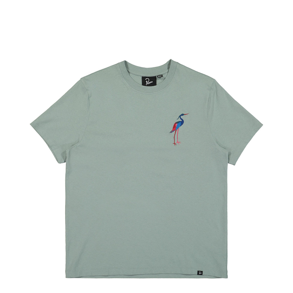 Parra The Cammon Crane T-Shirt Pistache T-Shirts 48106 | Overkill
