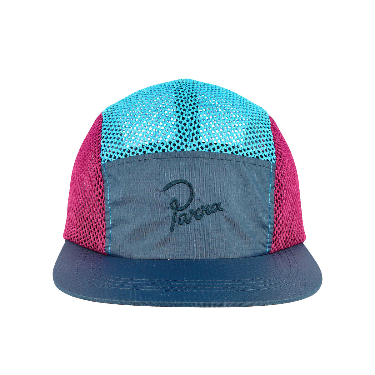 Parra Run Away Logo Mesh Volley Hat Multi Caps Detailfoto | Overkill