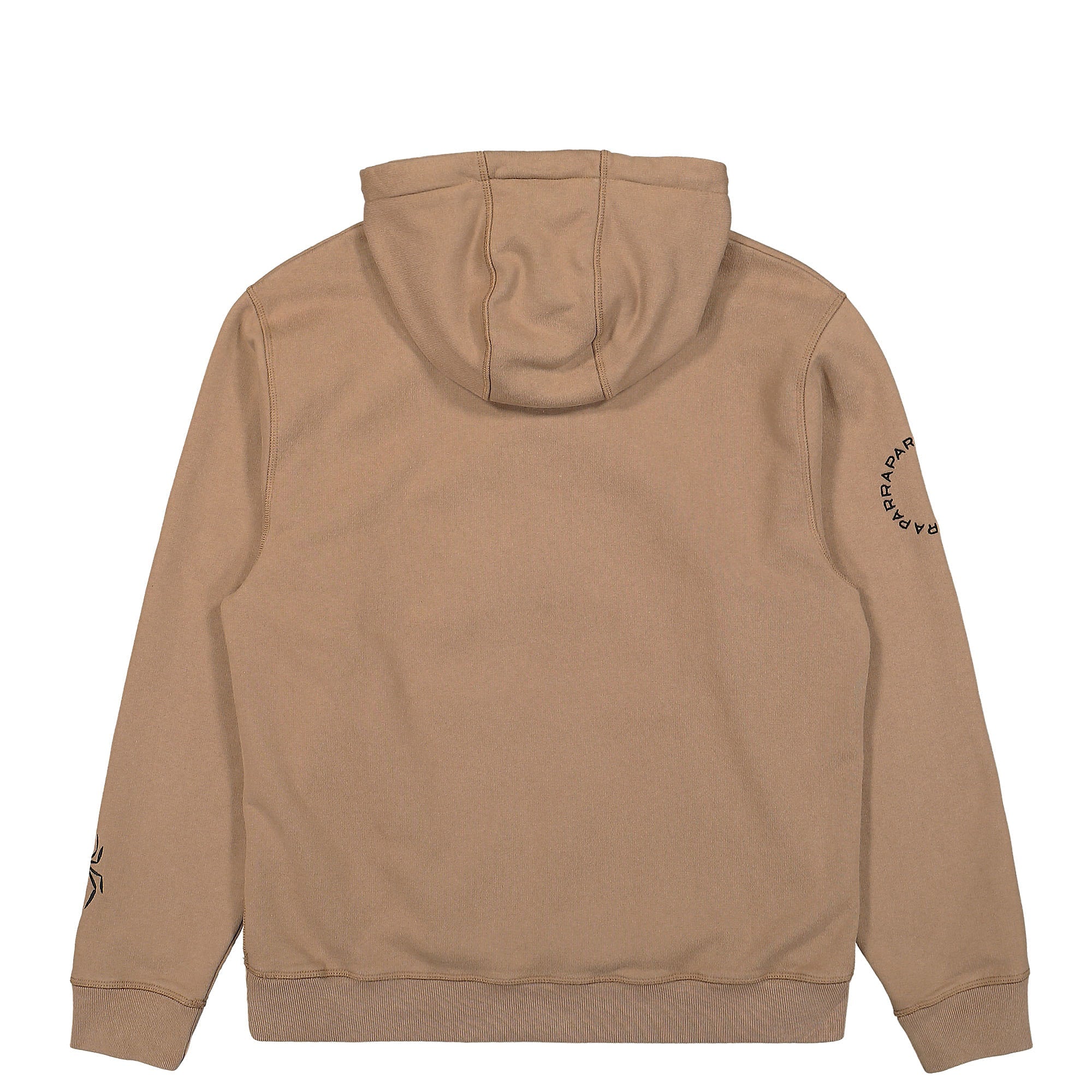 Parra World Balance Hooded Sweatshirt Camel Hoodies Material | Overkill