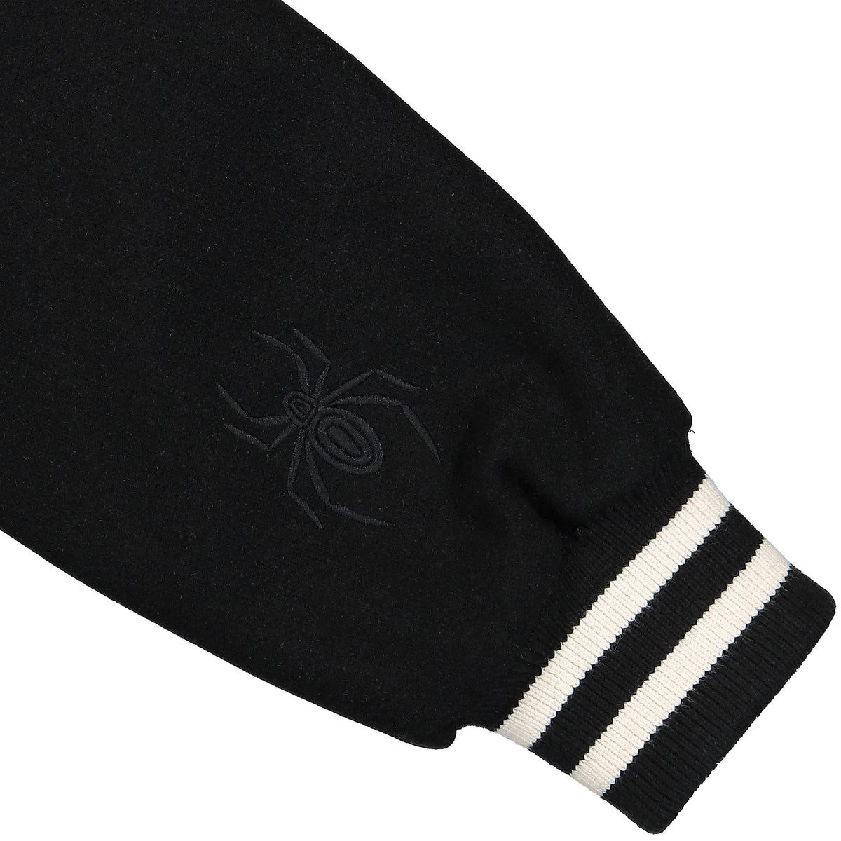 Parra Cloudy Star Varsity Jacket Black Jackets Detail view 1 | Overkill