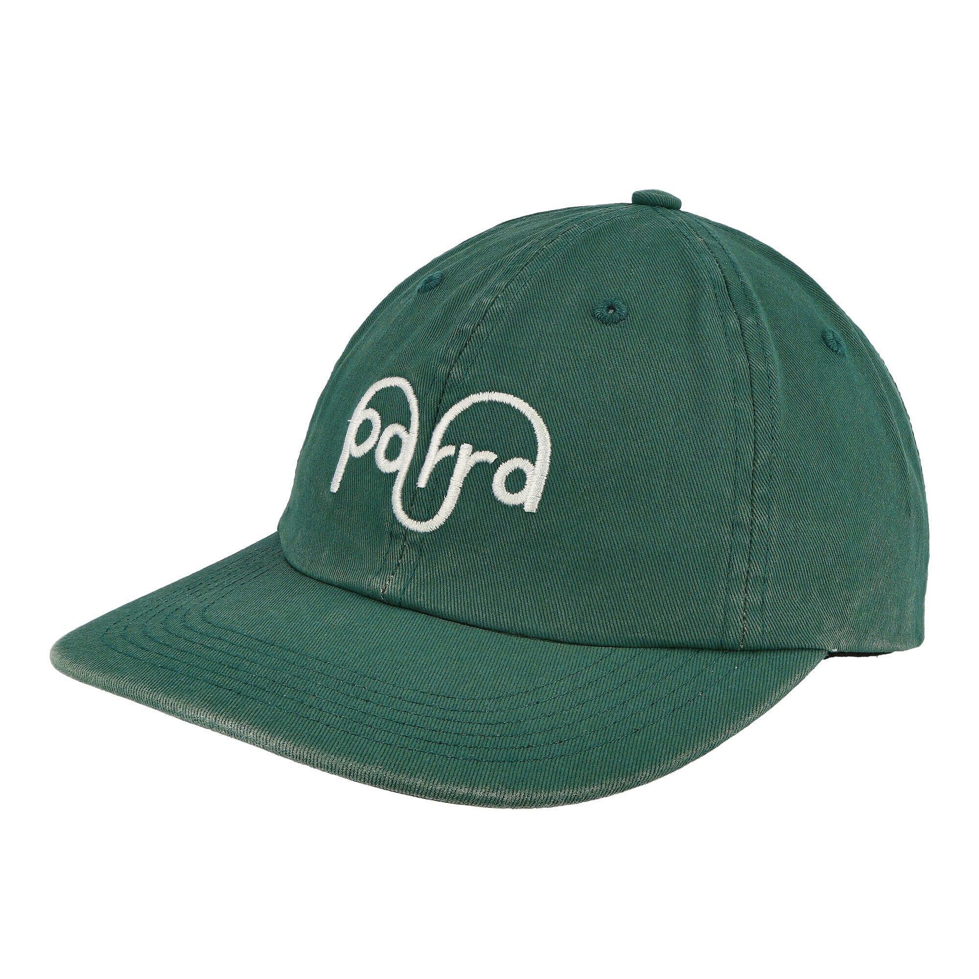 Parra Weird Logo 6 Panel Hat Green Caps 48256 | Overkill