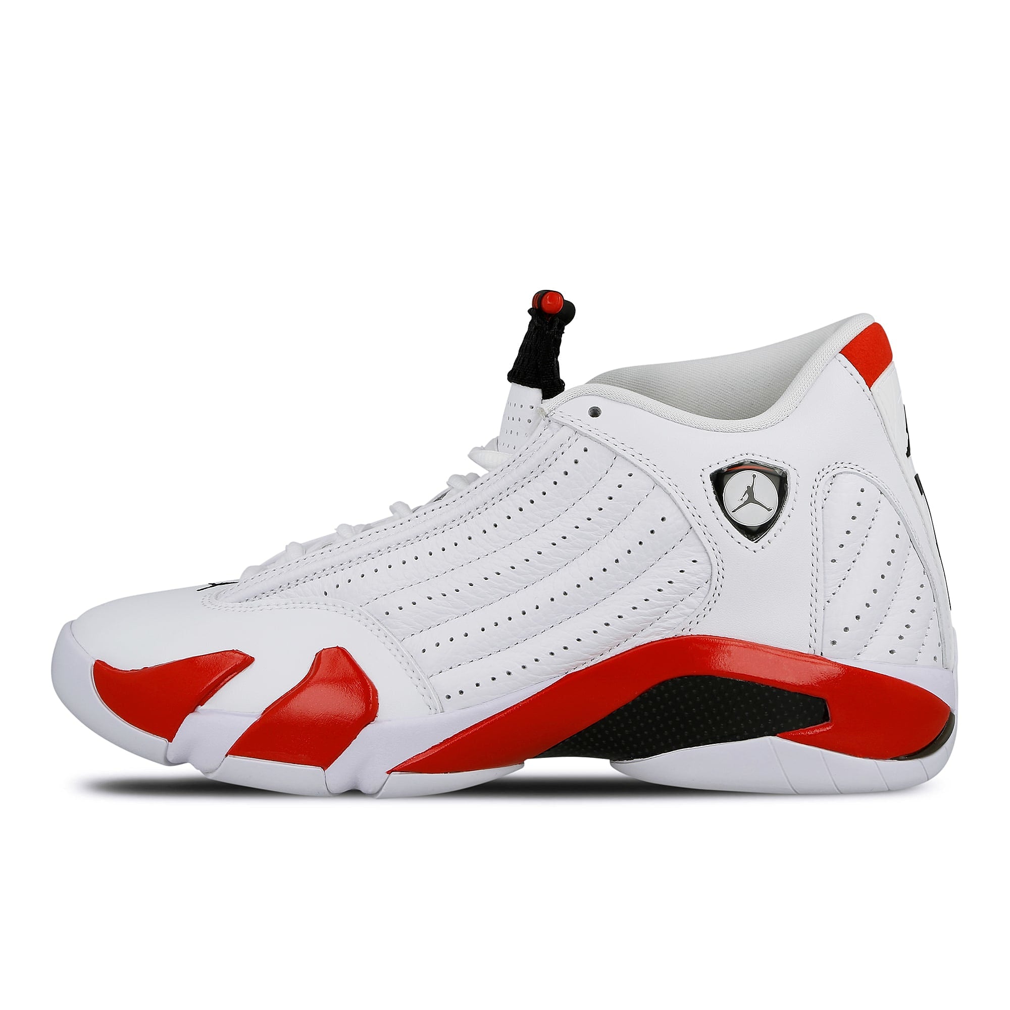Jordan Air Jordan 14 Retro White / Black - Varsity Red - Metallic Silver Sneakers 487471 100 | Overkill