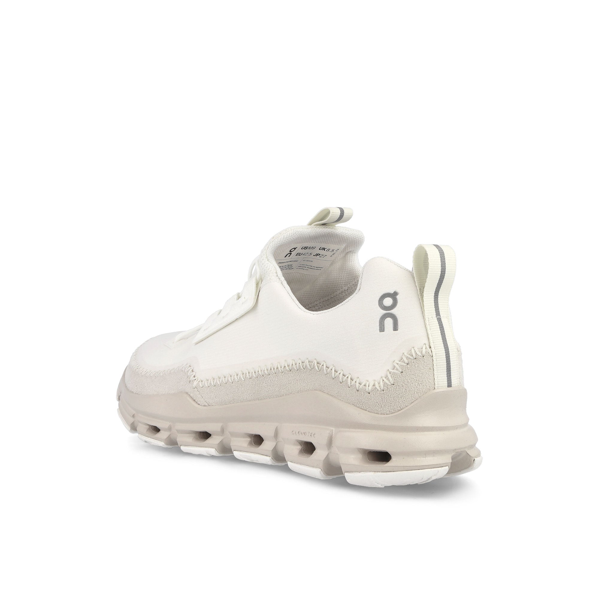 On W Cloudaway Undyed-White-Glacier Sneakers Material | Overkill