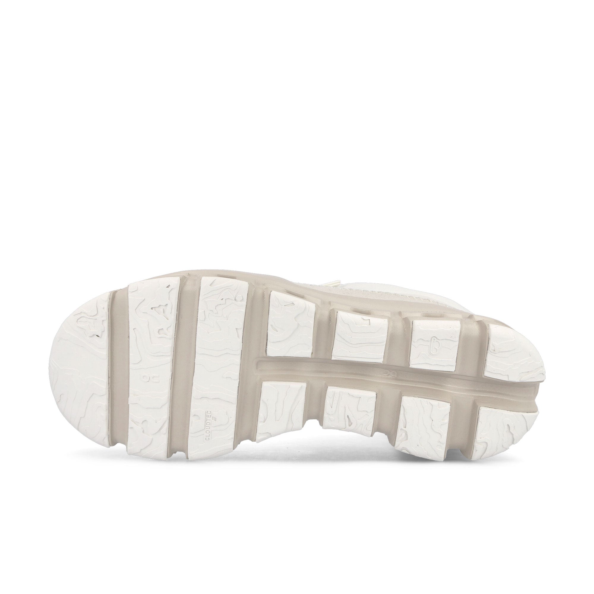 On W Cloudaway Undyed-White-Glacier Sneakers Detail View 1 | Overkill