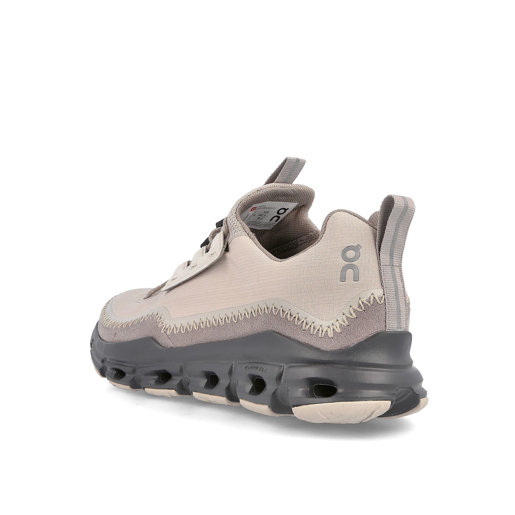 On cloudaway Pearl-Fog Low Top Sneakers Material | Overkill