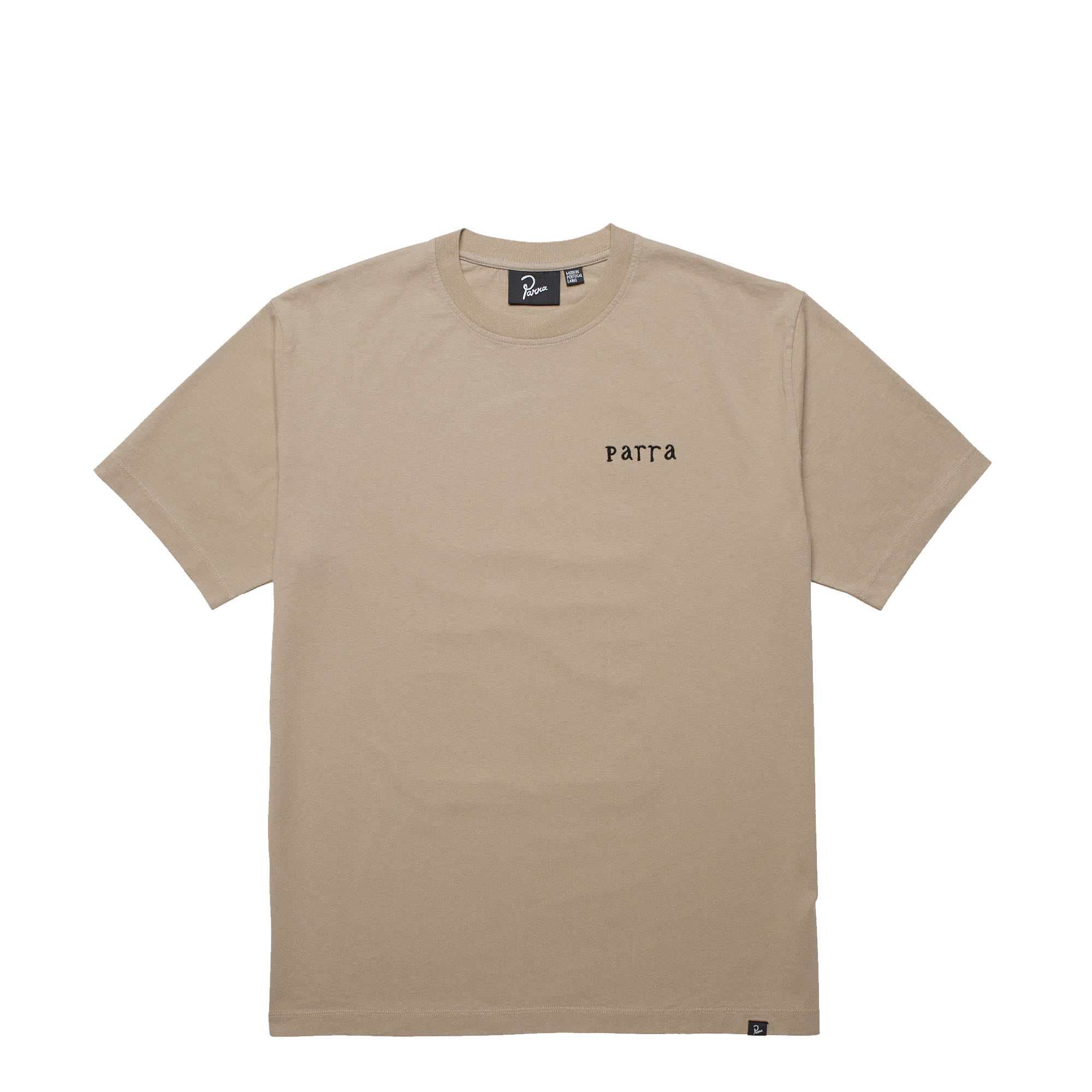 Parra Spirits Of The Beach T-Shirt Mushroom Brown T-Shirts 49105 | Overkill