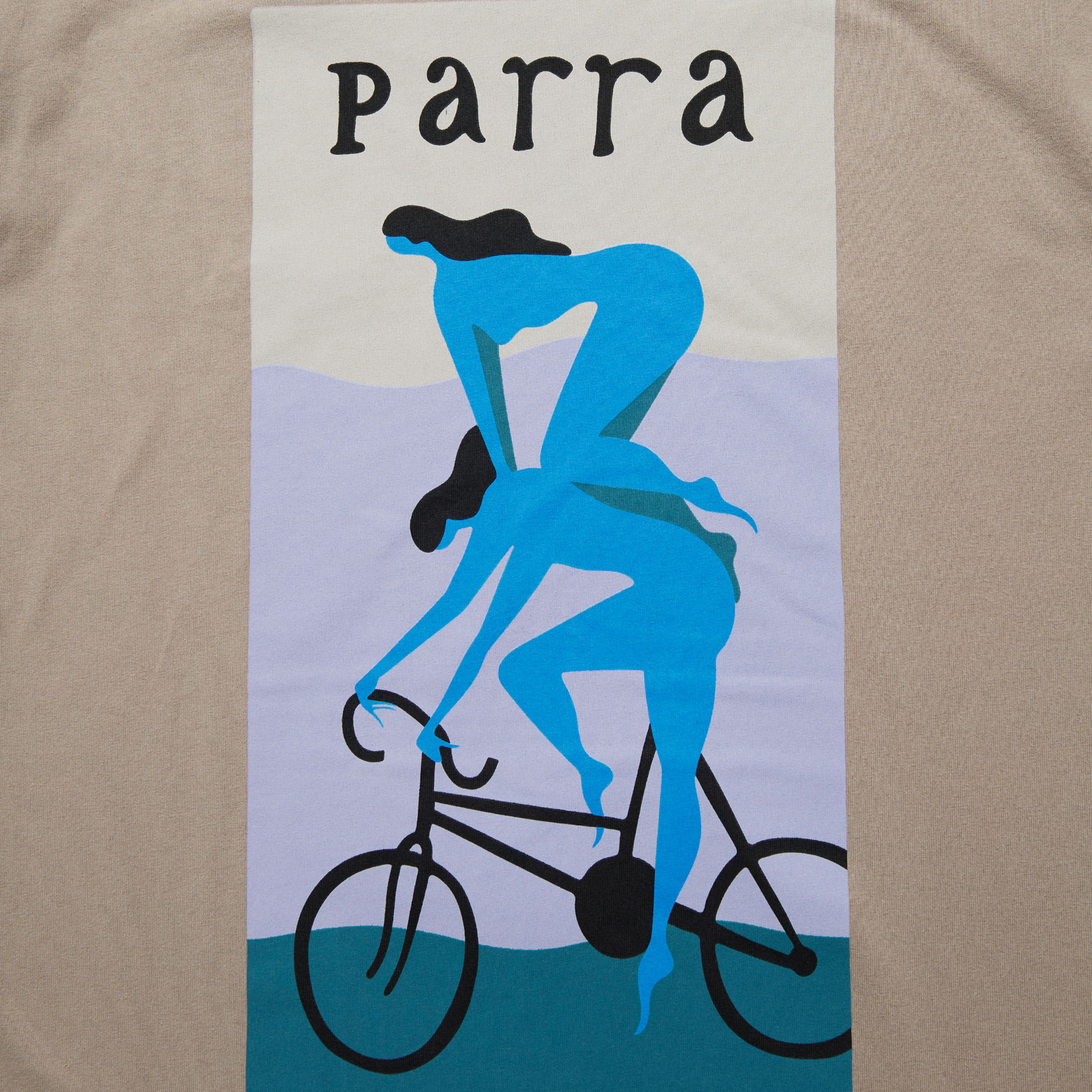 Parra Spirits Of The Beach T-Shirt Mushroom Brown T-Shirts Material | Overkill