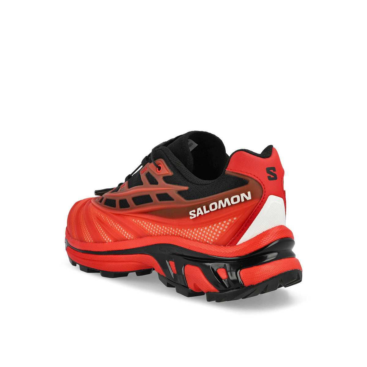 Salomon XT-Evo Black / Fiery Red / White Low Top Sneakers 491779 Material | Overkill