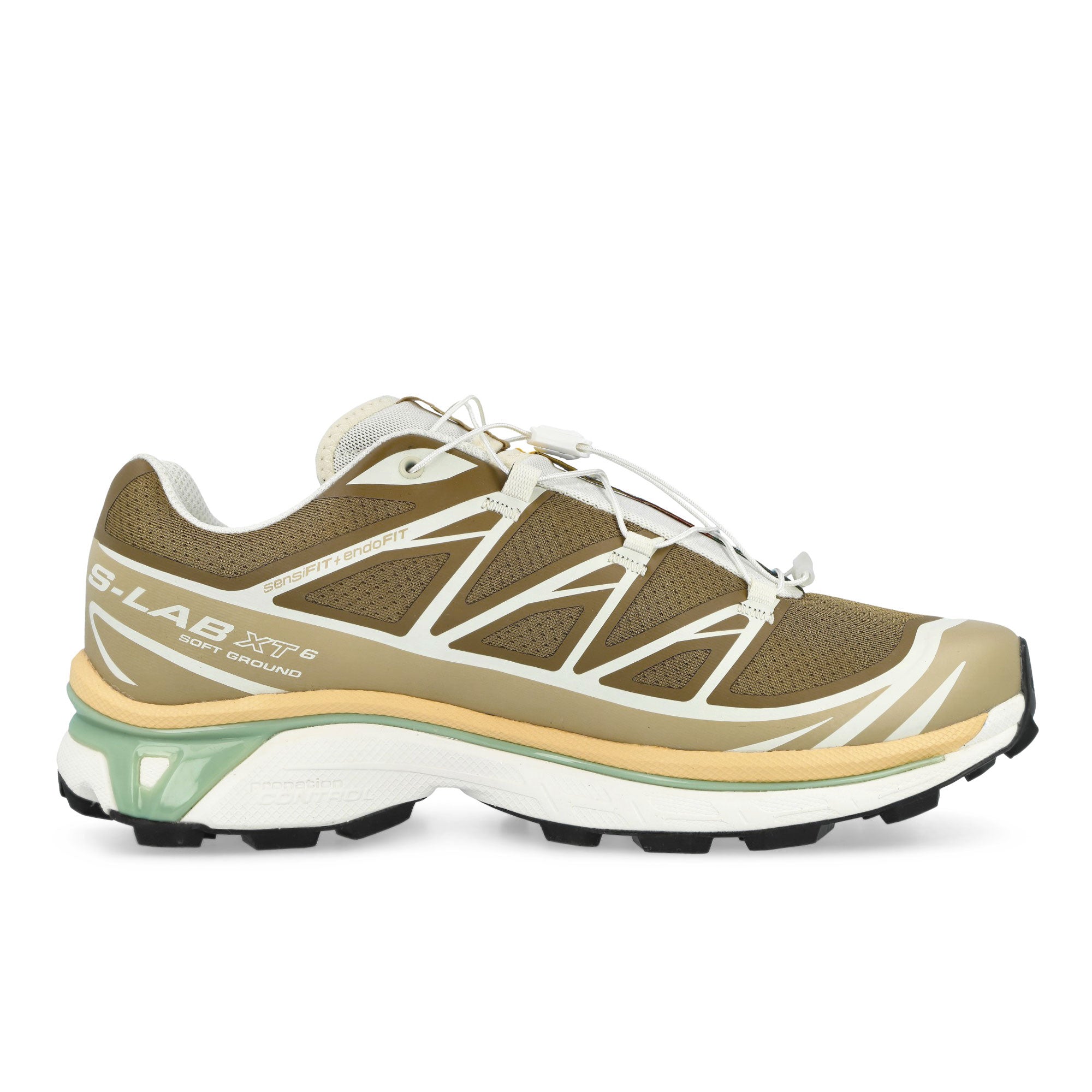 Salomon XT-6 Coyote Brown / Safari / Sahara Low Top Sneakers 492057 Silhouette | Overkill