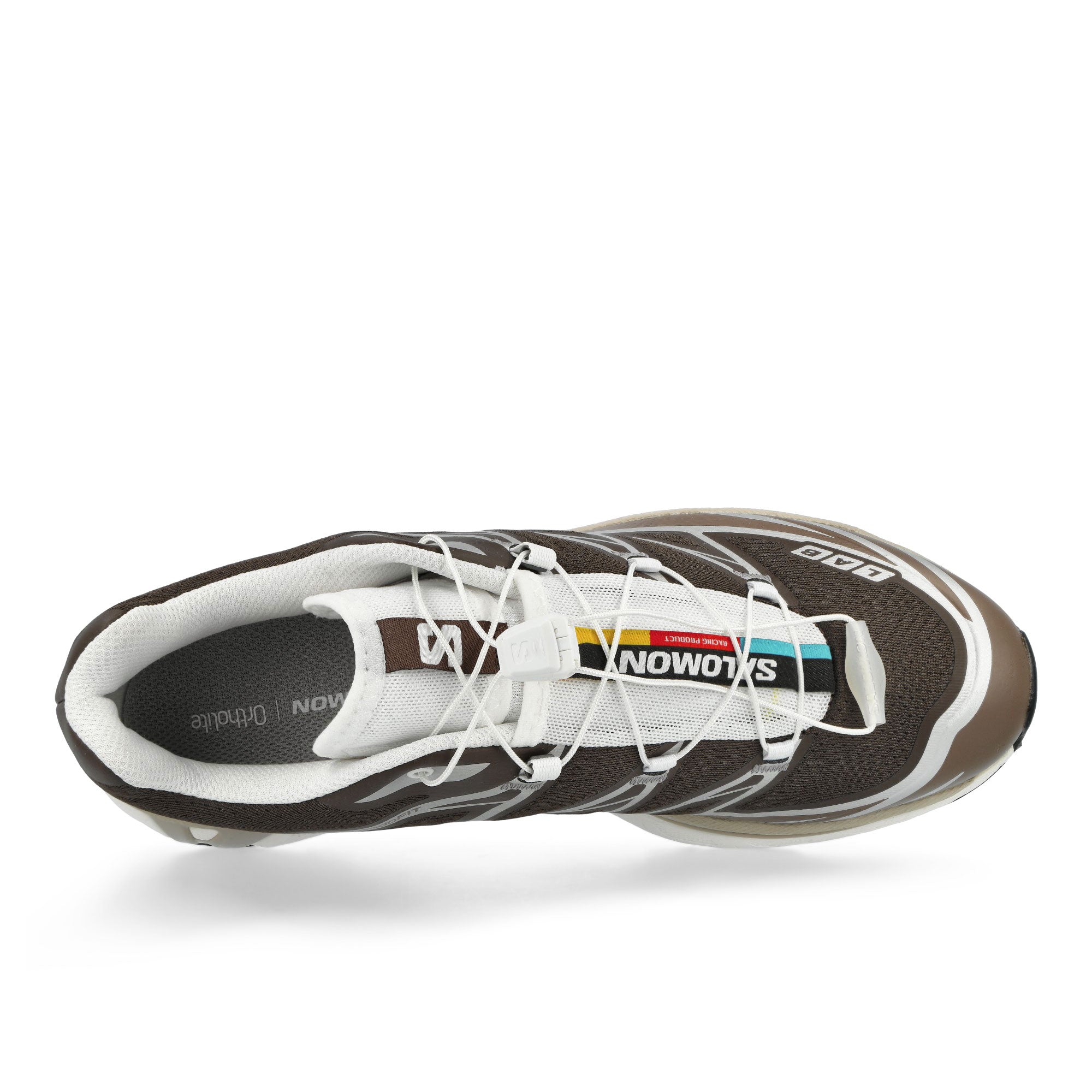 Salomon XT-6 Earth Brown / Walnut / Footwear Silver Low Top Sneakers 492099 Detailfoto | Overkill