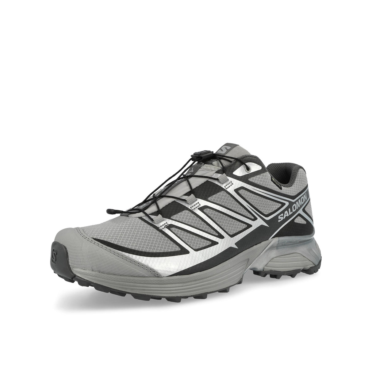 Salomon XT-Pathway GTX Alloy / Footwear Silver / Castlerock Low Top Sneakers 492358 Close-up | Overkill