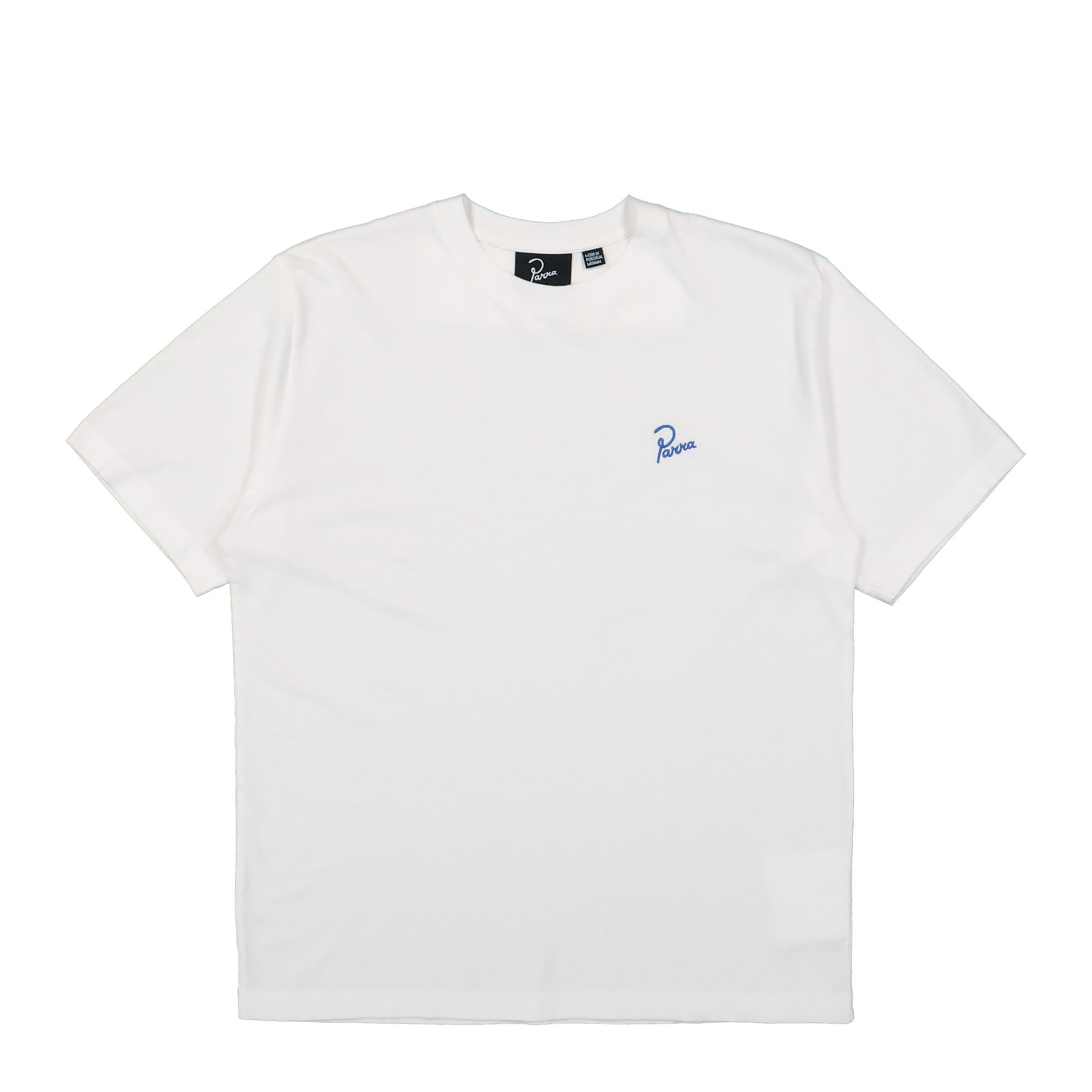 Parra Classic Logo T-Shirt White T-Shirts 49306 | Overkill