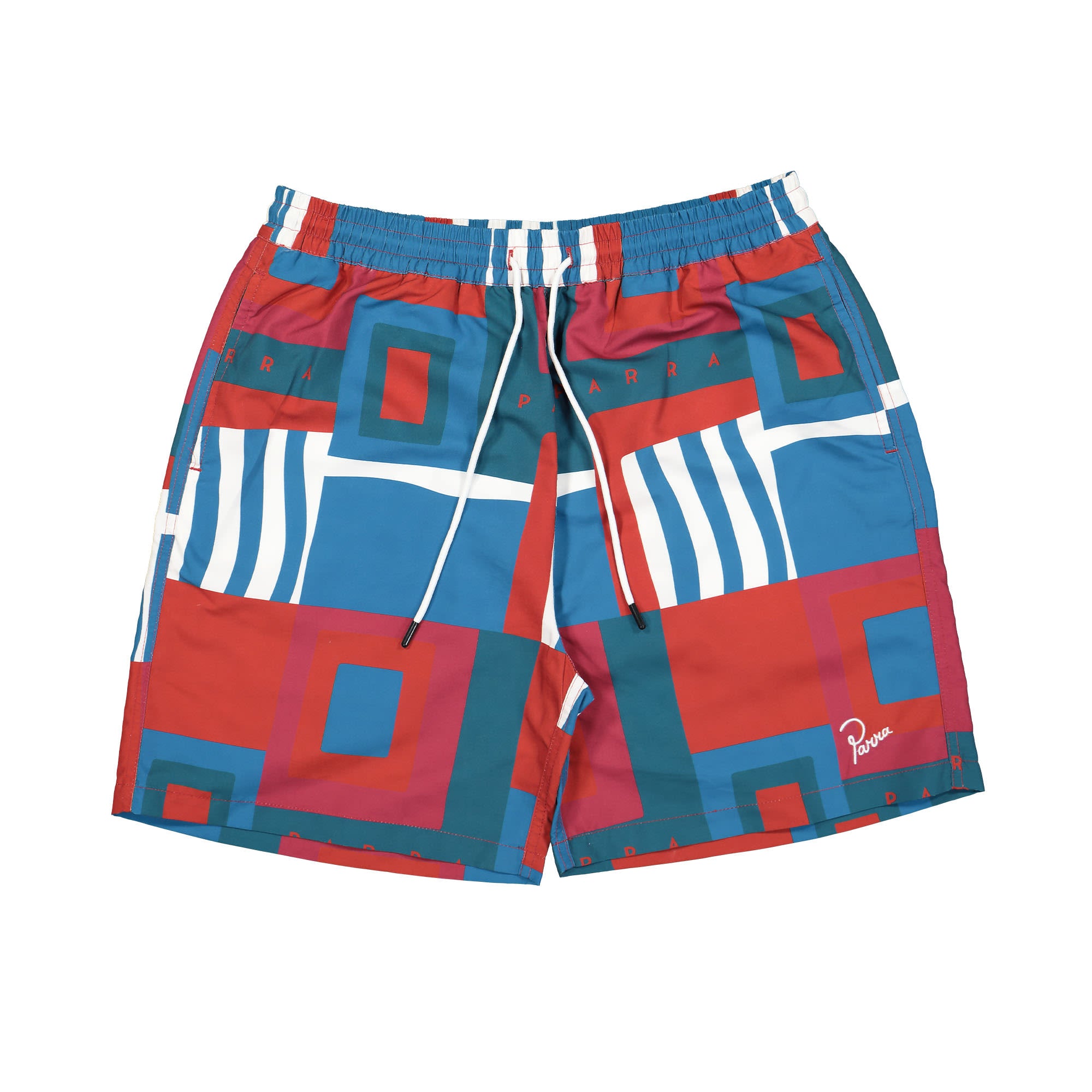 Parra Hot Springs Pattern Swim Shorts Multi Swimwear 49330 | Overkill
