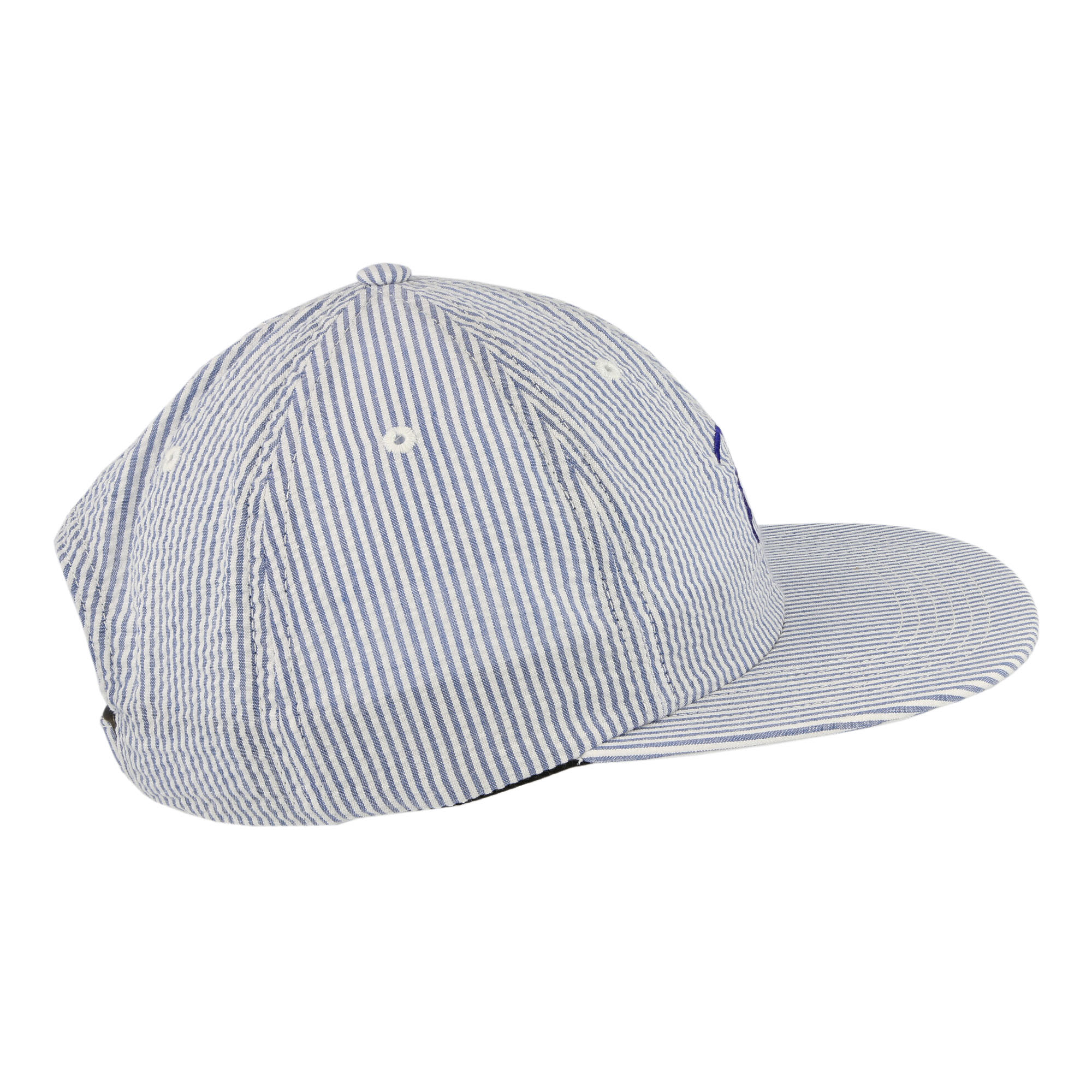 Parra Classic Logo 6 Panel Hat White Blue Caps Close-up | Overkill