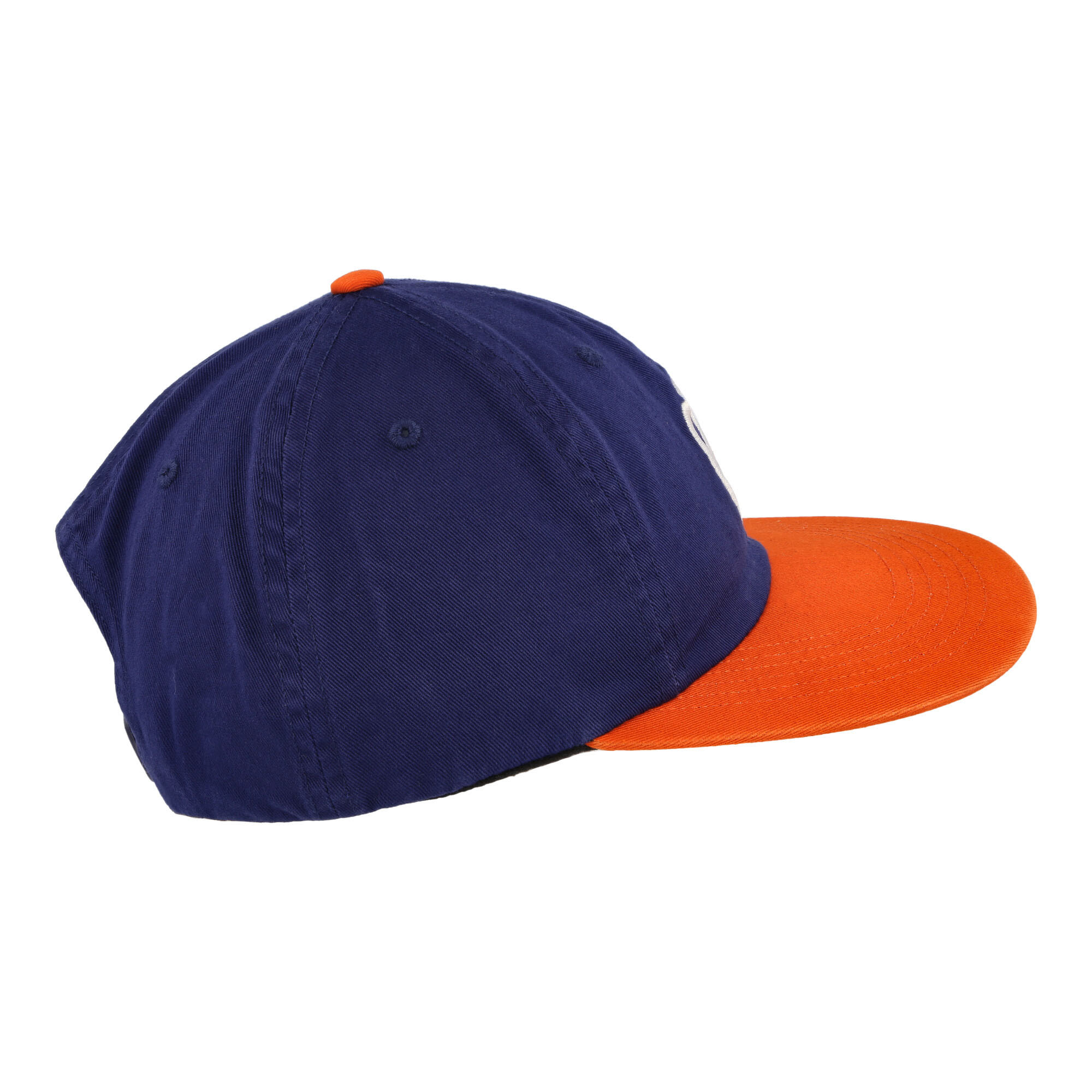 Parra Circle Tweak Logo 6 Panel Hat Navy / Orange Caps Close-up | Overkill