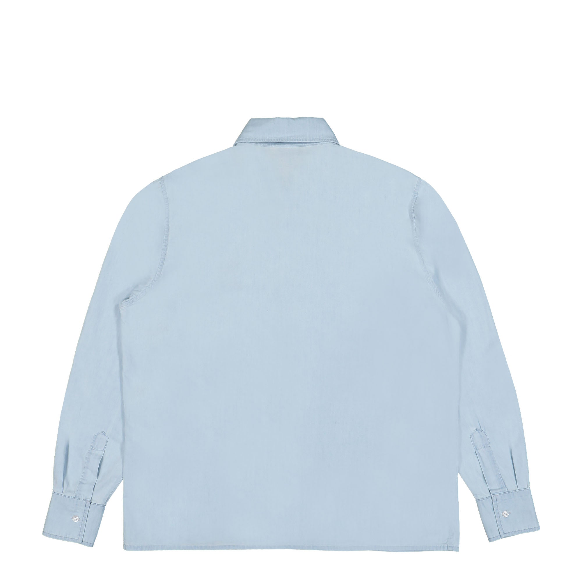 Parra Annoyed Chicken Shirt Bleached Denim Shirts Material | Overkill