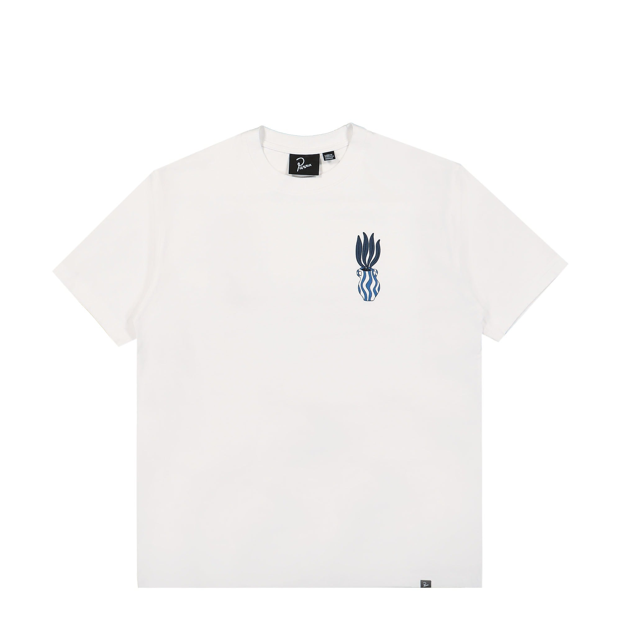 Parra Kick the Vase T-Shirt White T-Shirts 50101 | Overkill