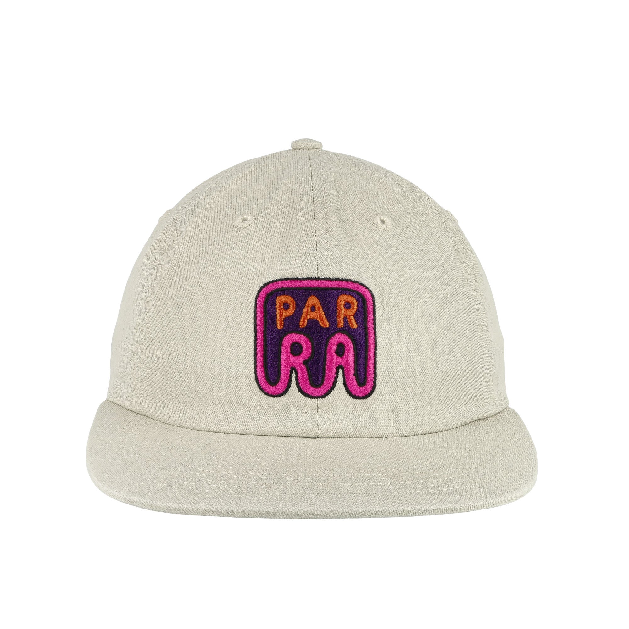 Parra Fast Food Logo 6 Panel Hat Off White Caps Detailfoto | Overkill