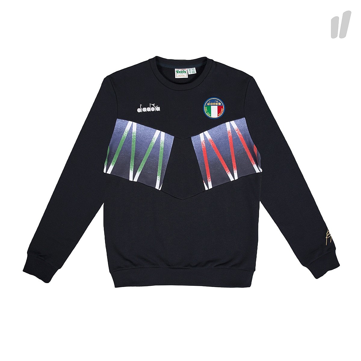 Diadora Sweatshirt Navy Sweatshirts | Overkill