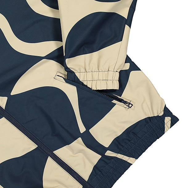 Parra Zoom Winds Reversible Track Jacket Navy Blue Track Jackets Detailfoto | Overkill