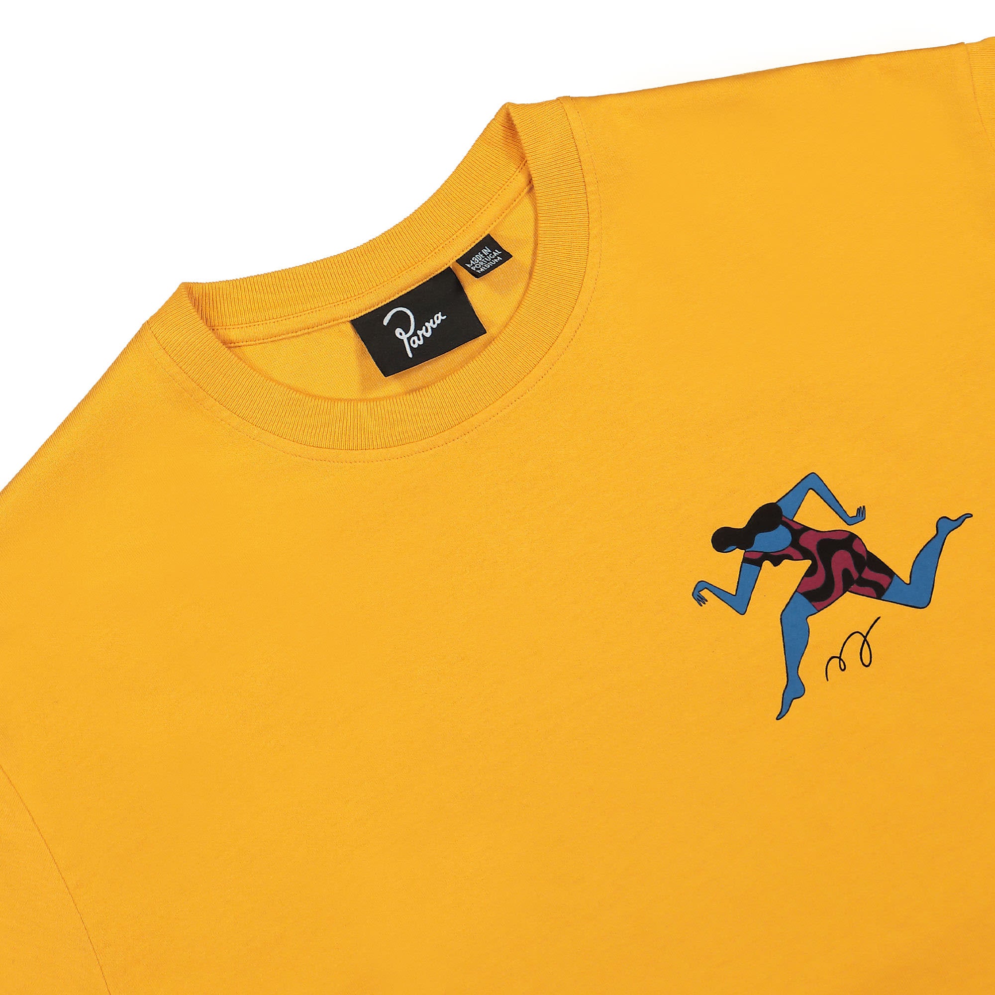 Parra No Parking T-Shirt Burned Yellow T-Shirts Material | Overkill