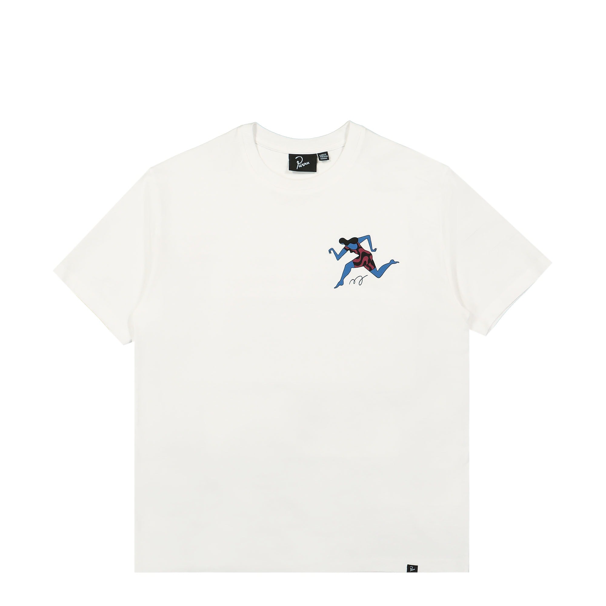 Parra No Parking T-Shirt White T-Shirts 50405 | Overkill