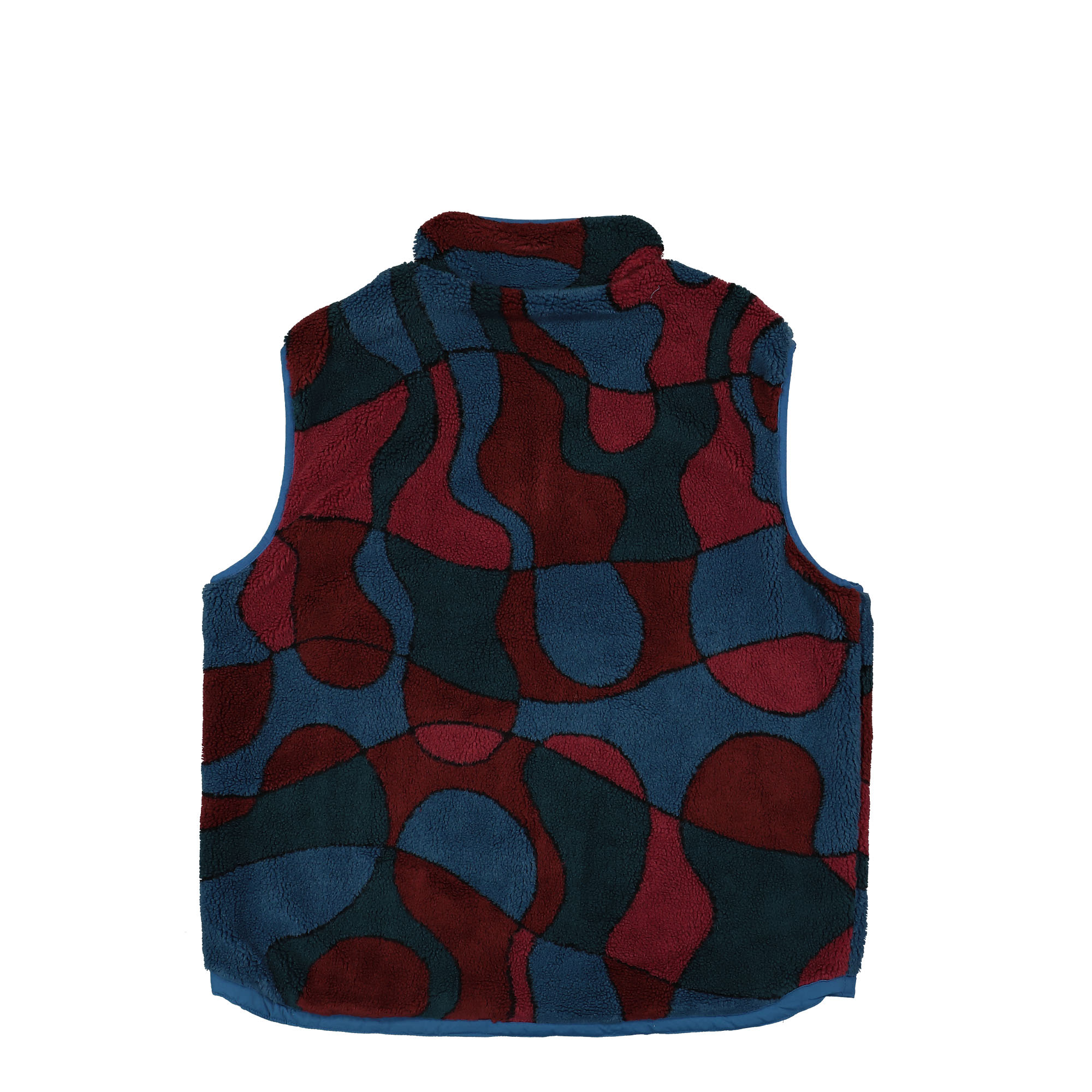 Parra Trees In Wind Reversible Vest Blue Vests Detailfoto | Overkill
