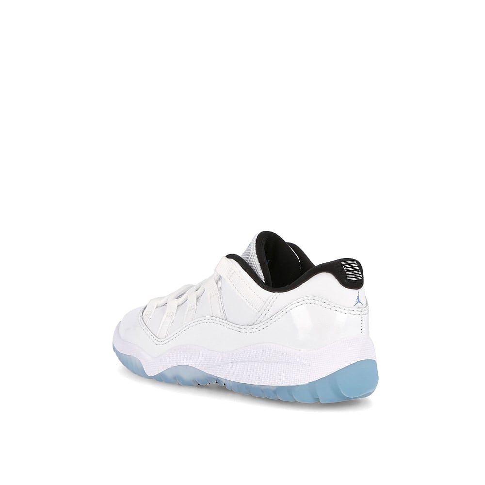 Jordan Air Jordan 11 Retro Low PS White / Legend Blue - White - Black Close-up | Overkill