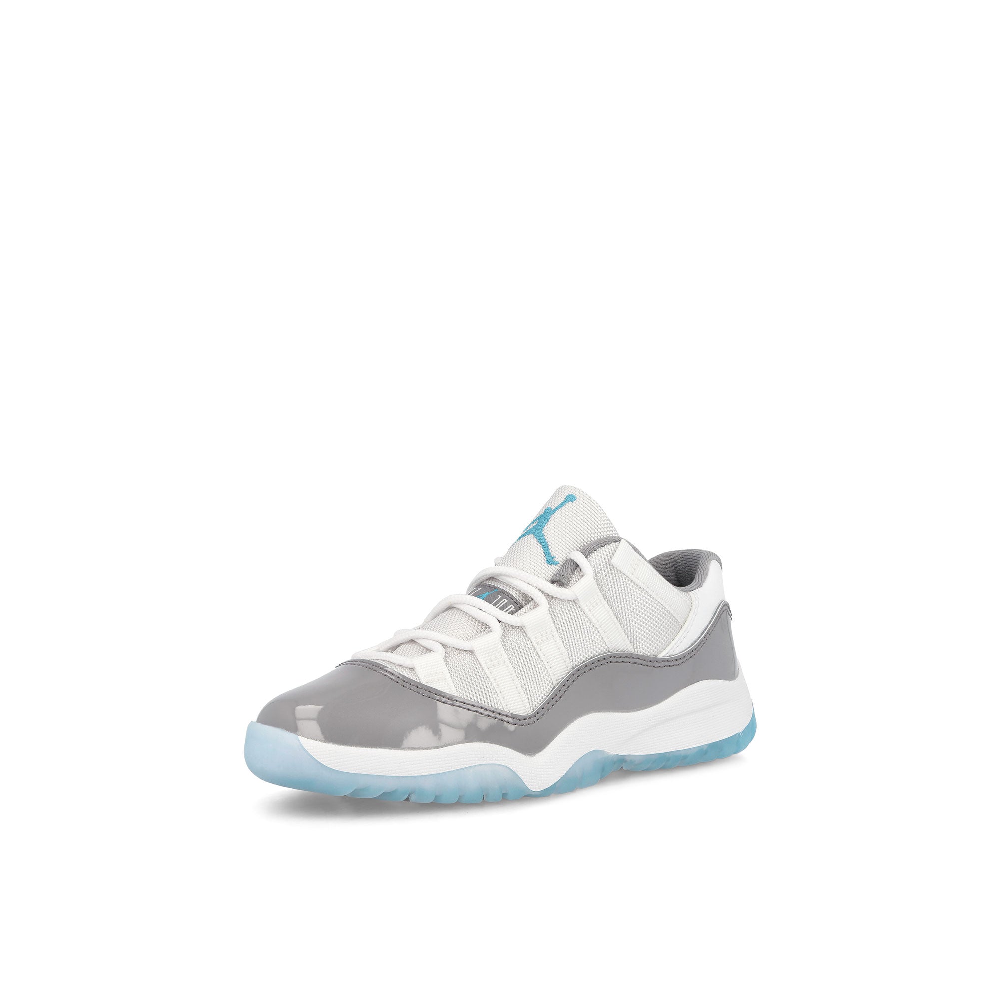 Jordan Air Jordan 11 Retro Low PS White / University Blue Low Top Sneakers Close Up | Overkill