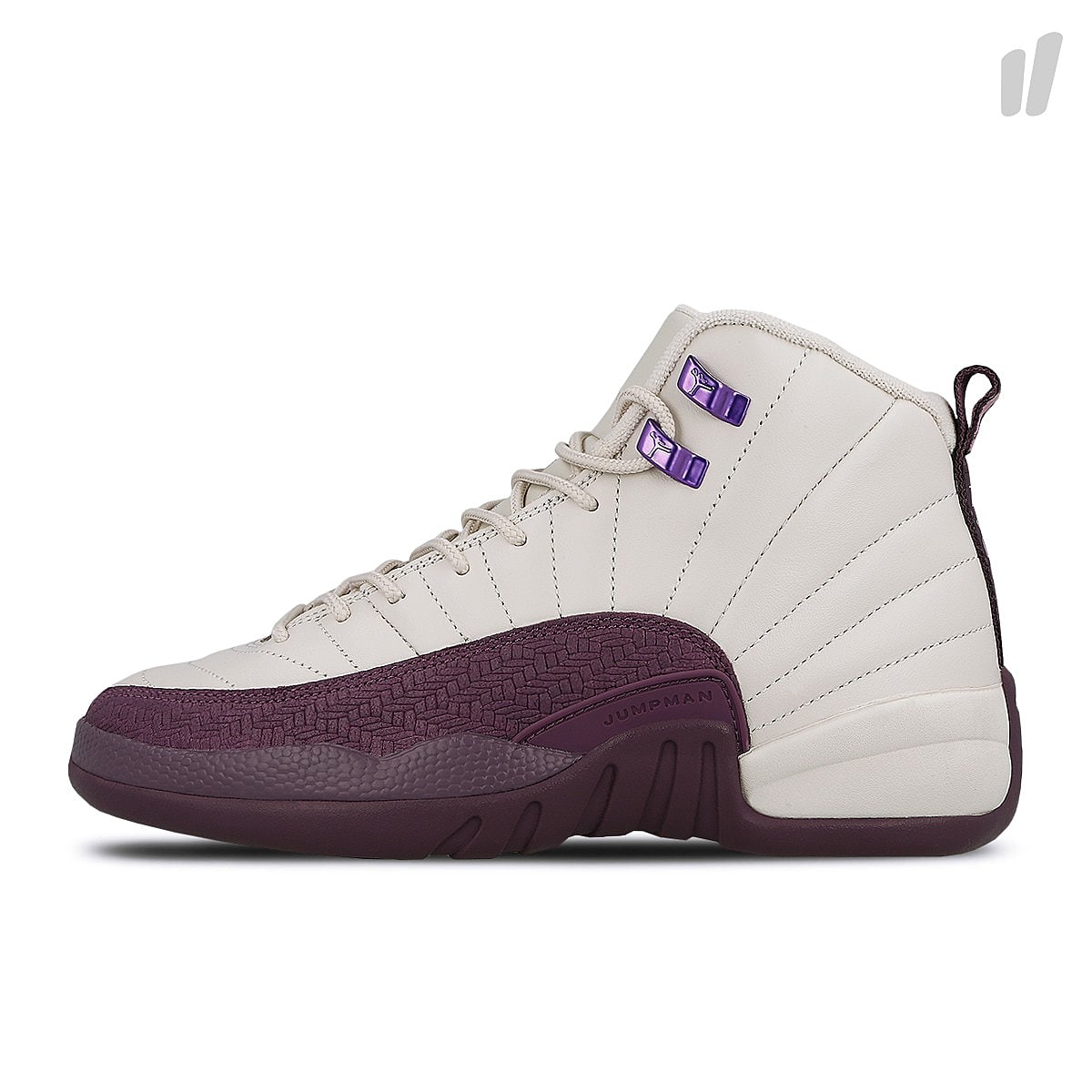 Jordan Air Jordan 12 Retro GS Desert Sand / Desert Sand - Pro Purple Mid Top Sneakers 510815 001 | Overkill