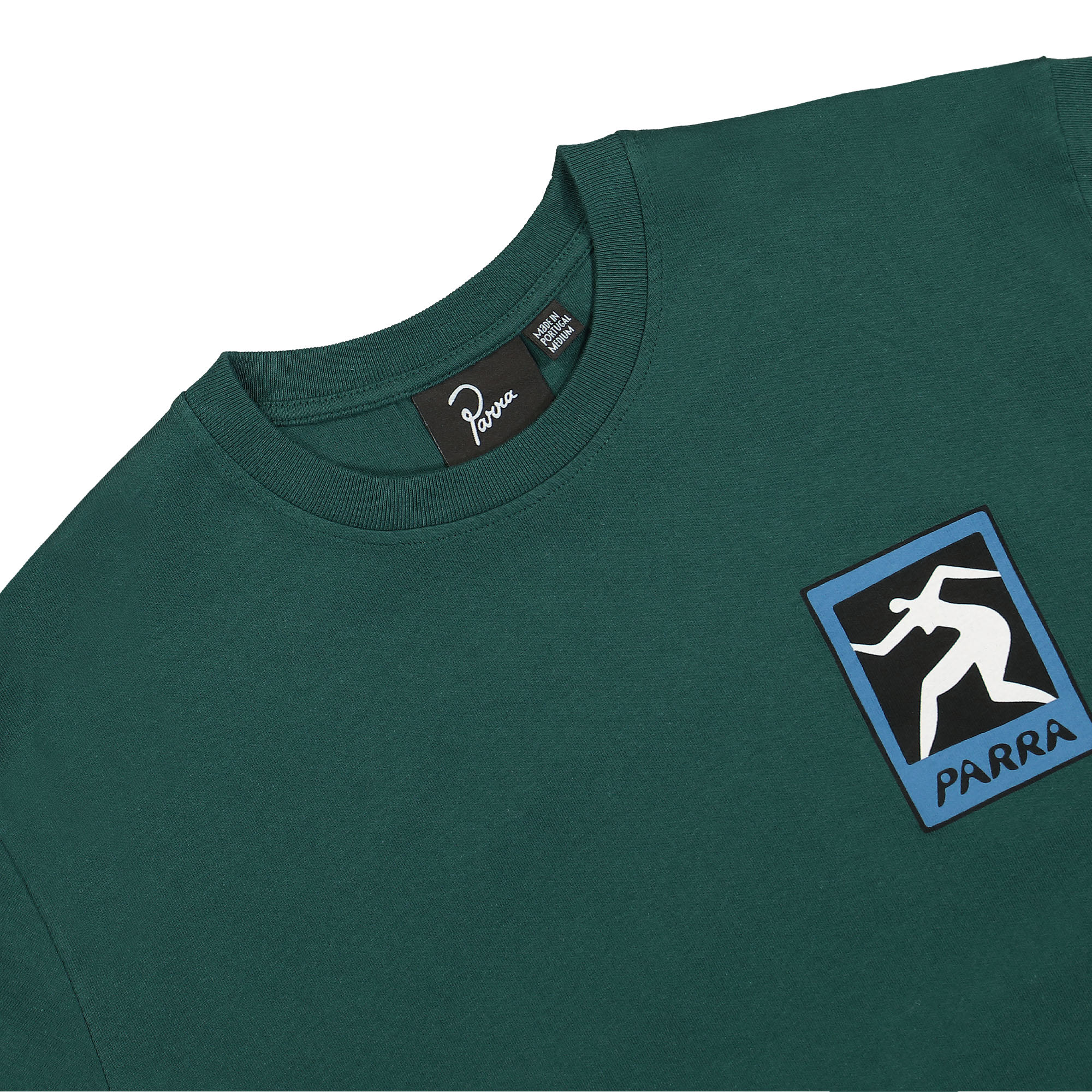 Parra Pigeon Legs T-Shirt Castleton Green T-Shirts Material | Overkill