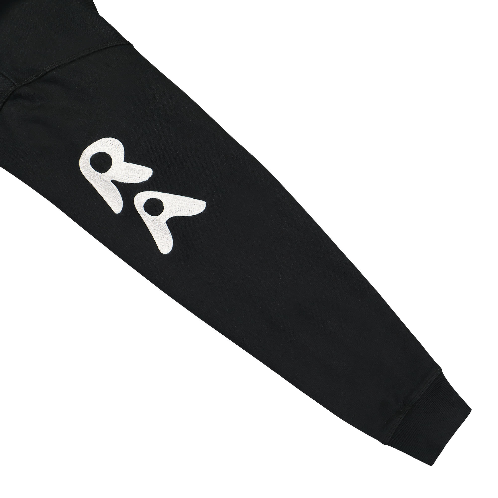 Parra Zipped Pigeon Zip Hooded Sweatshirt Black Hoodies Detail view 1 | Overkill